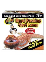 Zoo Med REPTI SPOT BULB BASKING 75 W 2 PK