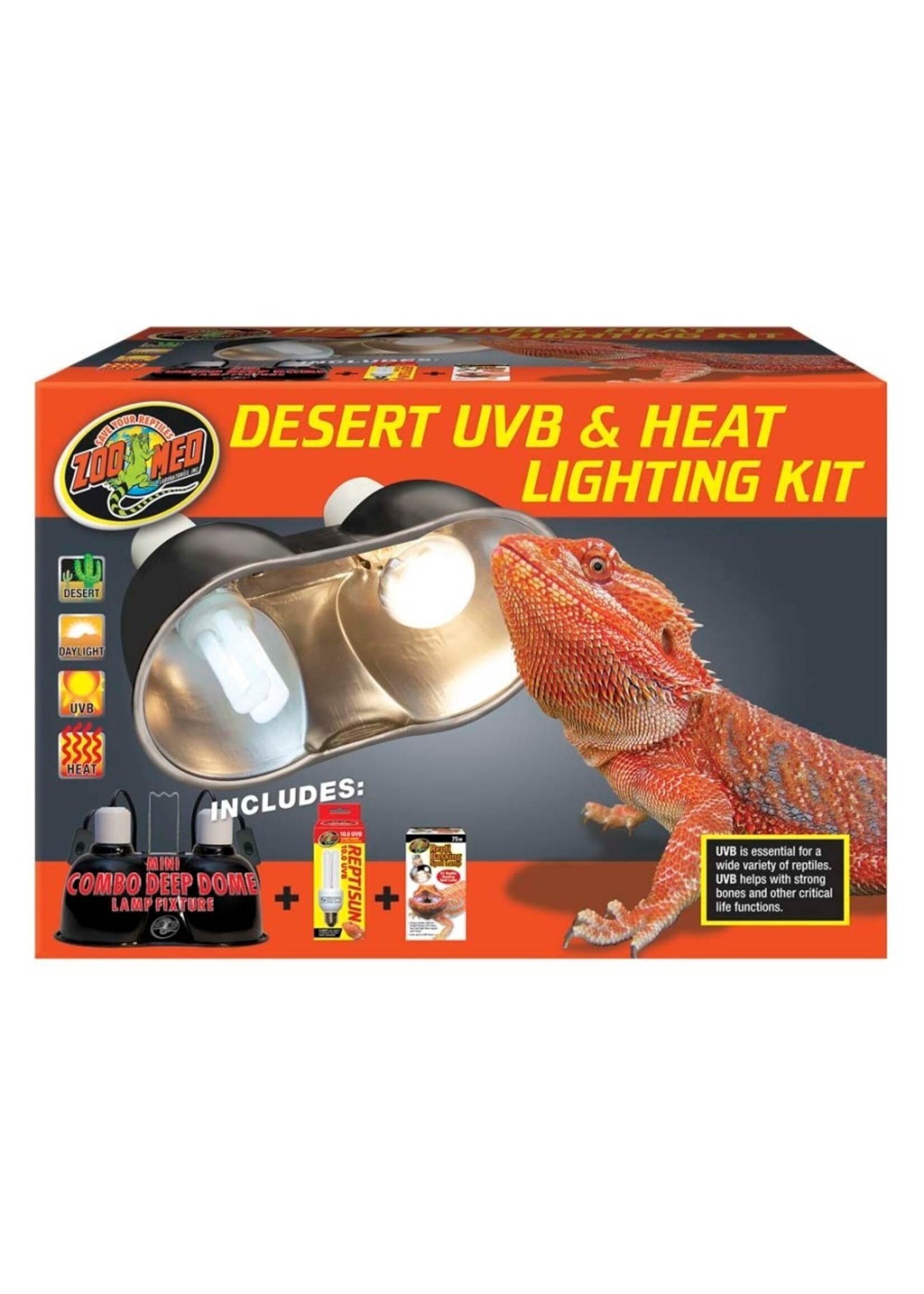 Zoo Med ZOO MED LIGHT KIT DESERT HEAT UVB