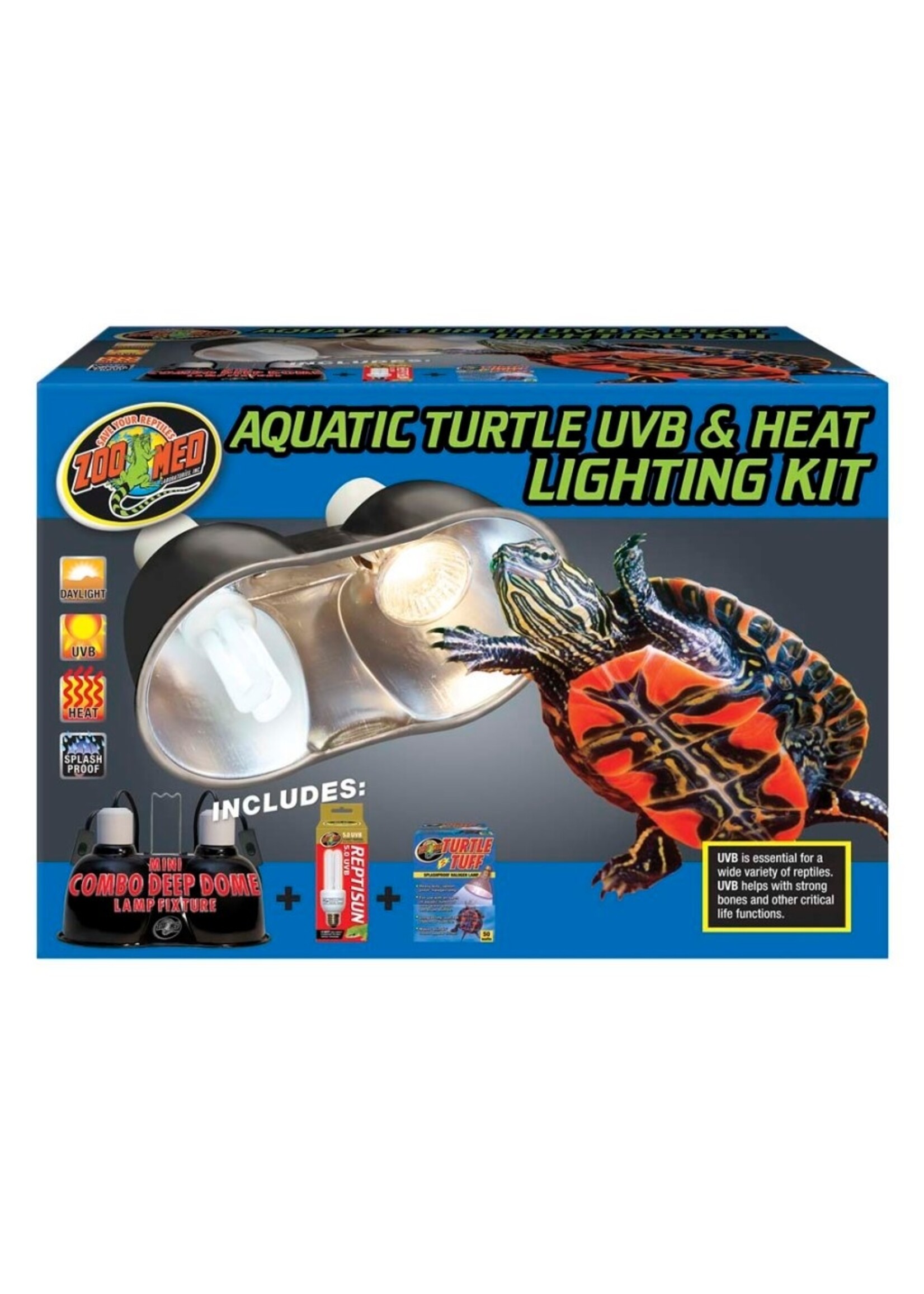 Zoo Med ZOO MED LIGHT KIT AQUATIC TURTLE HEAT UVB