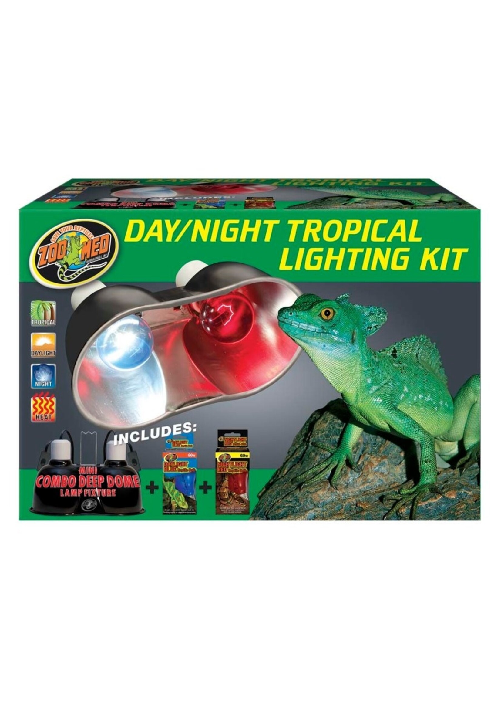 Zoo Med LIGHT KIT DAY / NIGHT TROPICAL