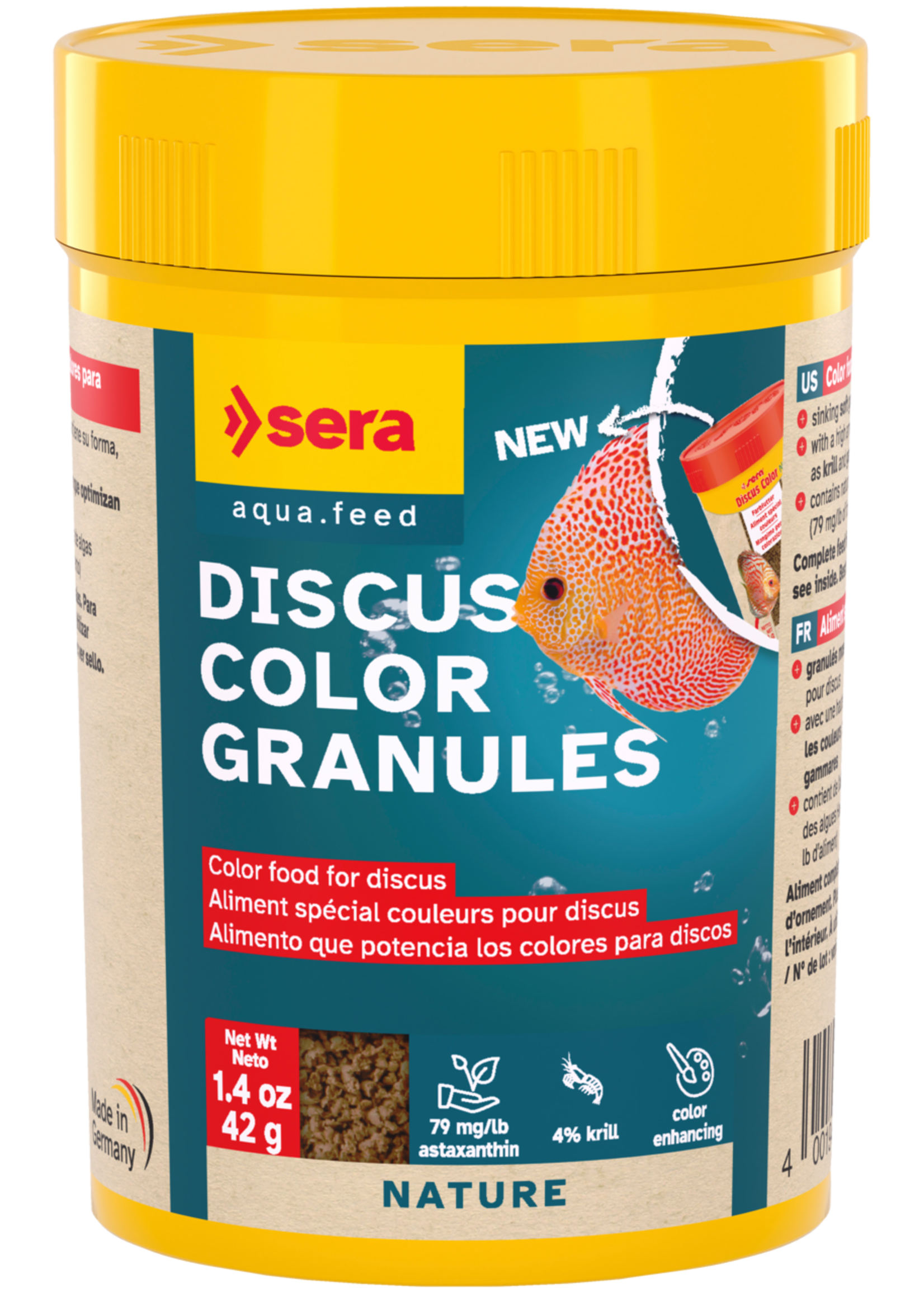 Sera DISCUS COLOR GRANULES 1.4 OZ (42 G)