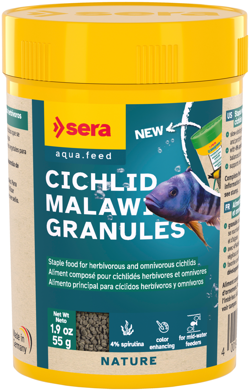 CICHLID MALAWI GRANULES 1.9 OZ