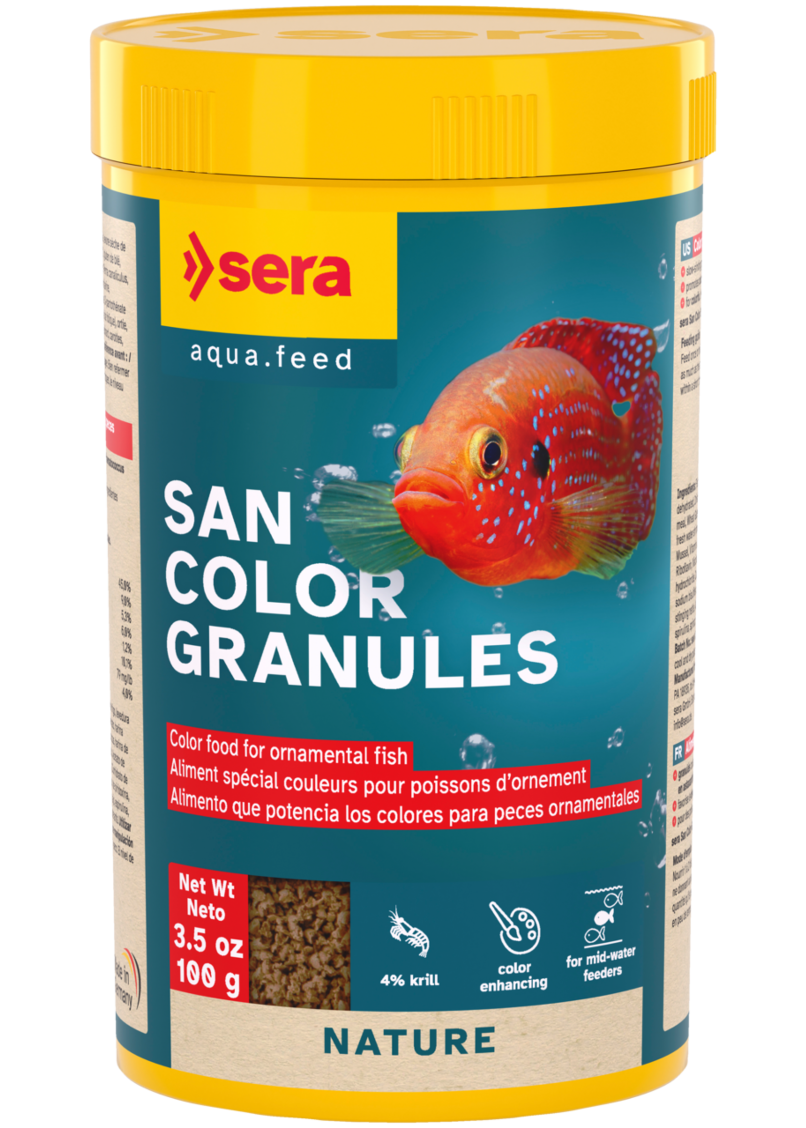 Sera SAN COLOR GRANULES 100 G