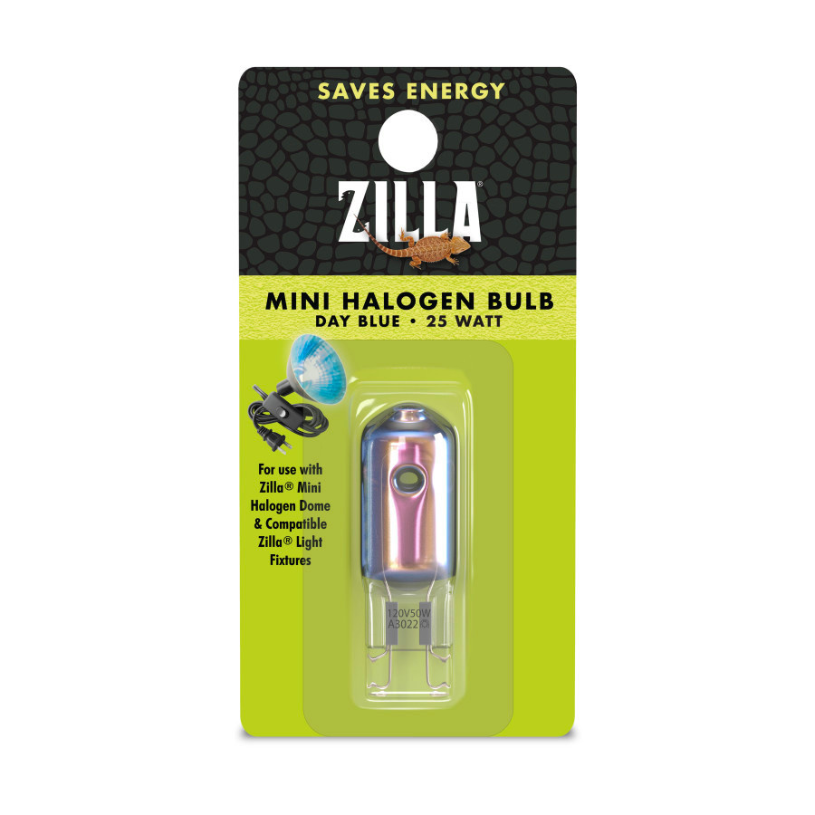 MINI HALOGEN BULB DAY BLUE 25 WATT
