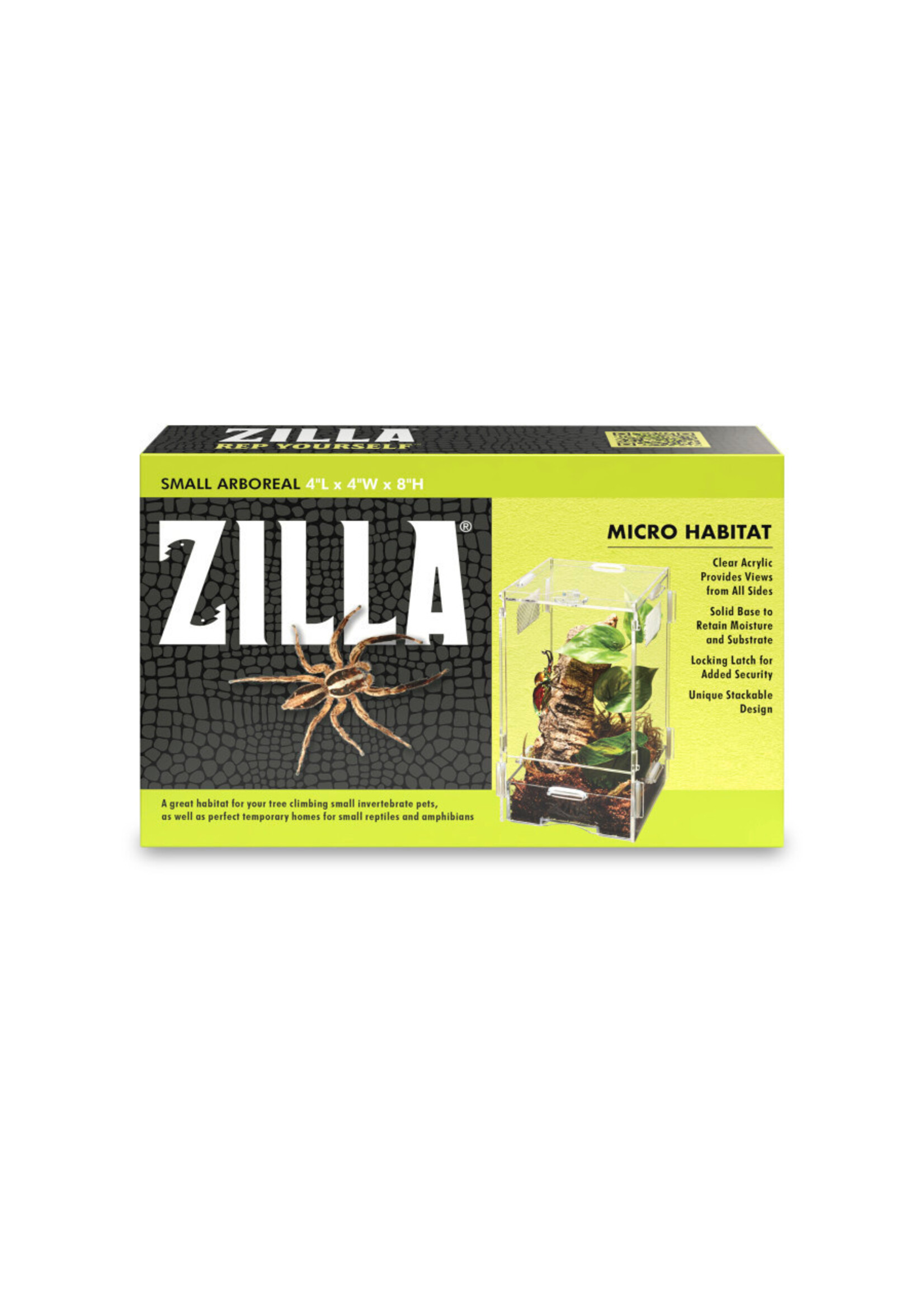 Zilla MICRO HABITAT ARBOREAL 4 X 4 X 8 SMALL