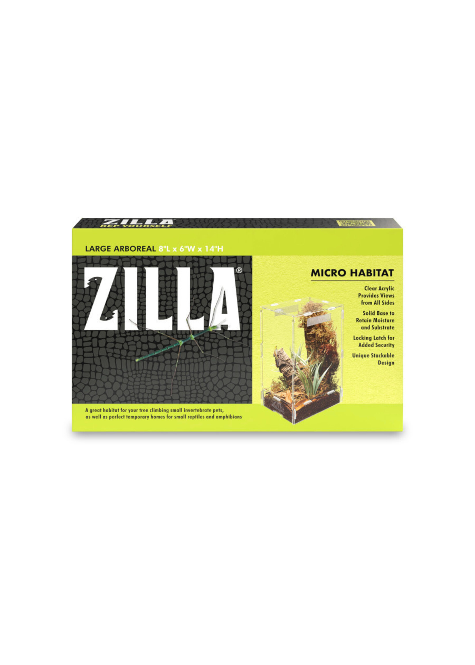 Zilla MICRO HABITAT ARBOREAL  8 X 6 X 14 LARGE