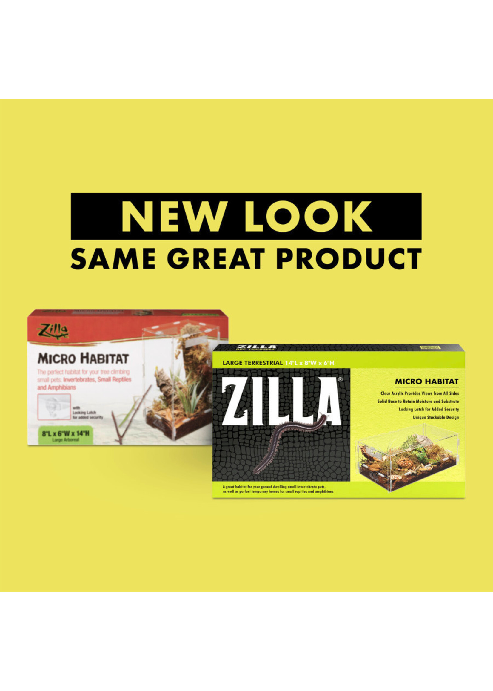 Zilla MICRO HABITAT ARBOREAL 14 X 8 X 6 LARGE