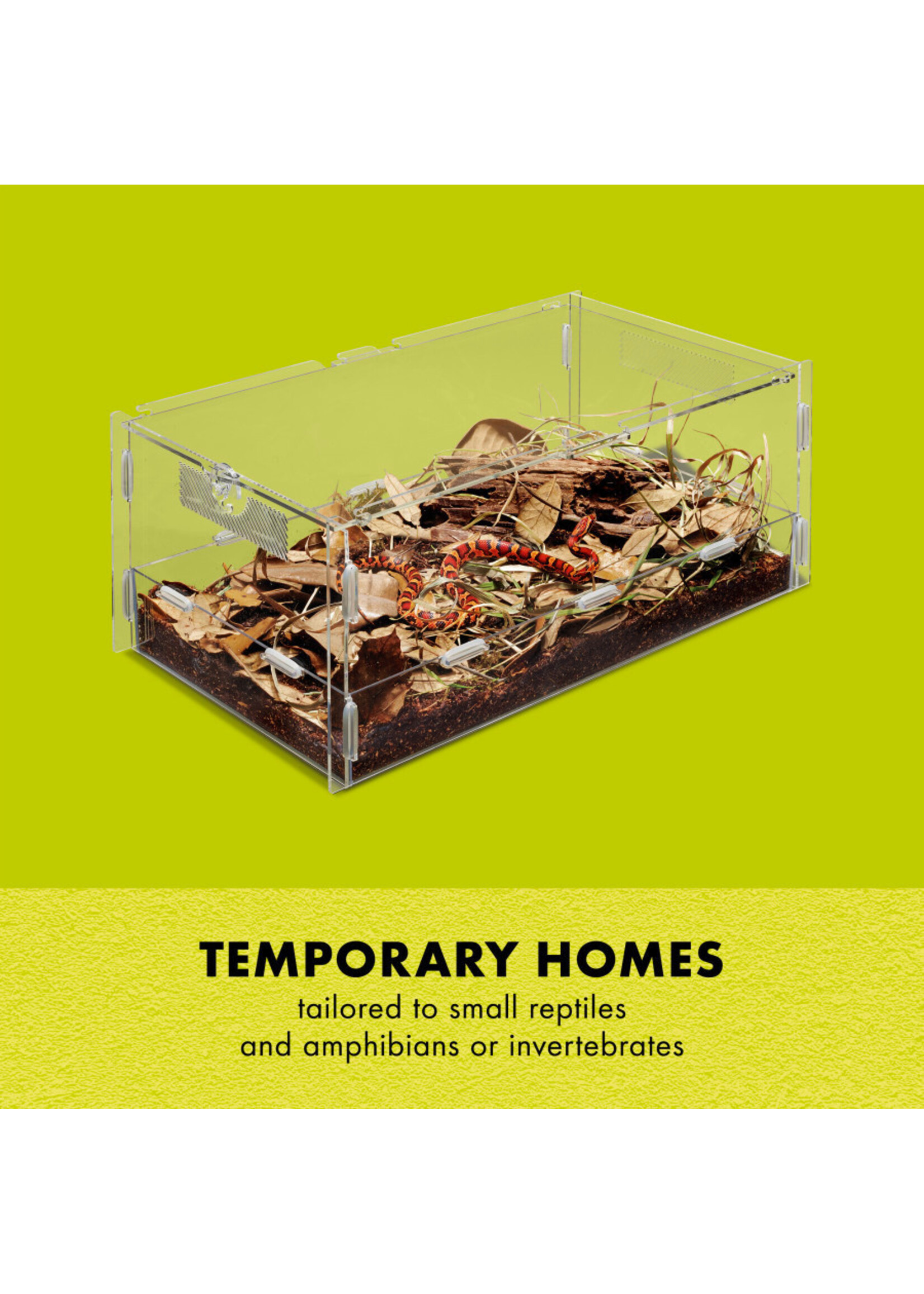 ZILLA MICRO HABITAT ARBOREAL 14 X 8 X 6 LARGE - The Hidden