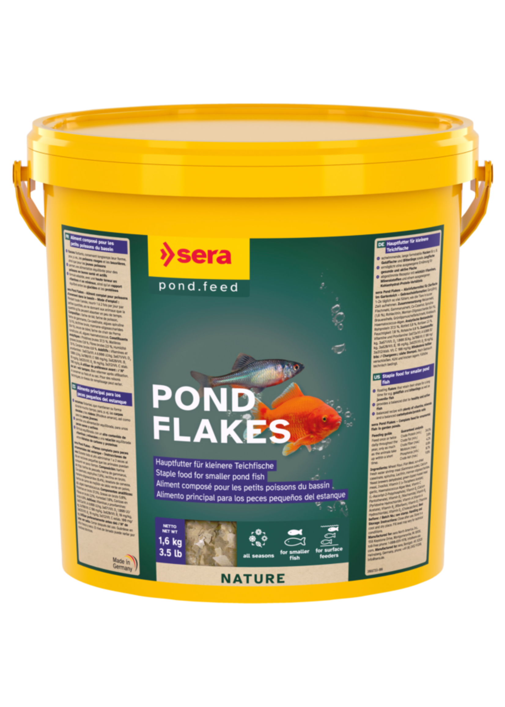 Sera POND FLAKES NATURE 3.5 LB