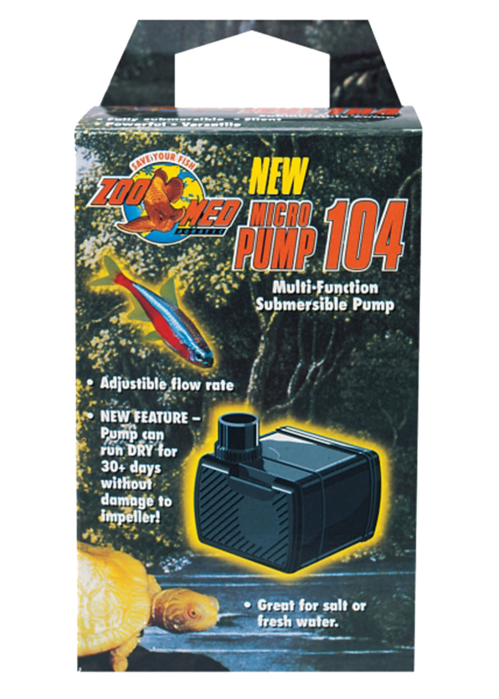 Zoo Med MICRO PUMP 104 30-60 GPH