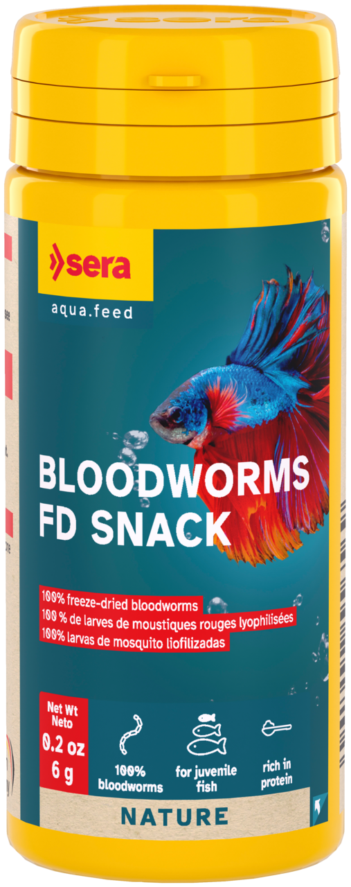 FD BLOODWORMS SNACK 6 G