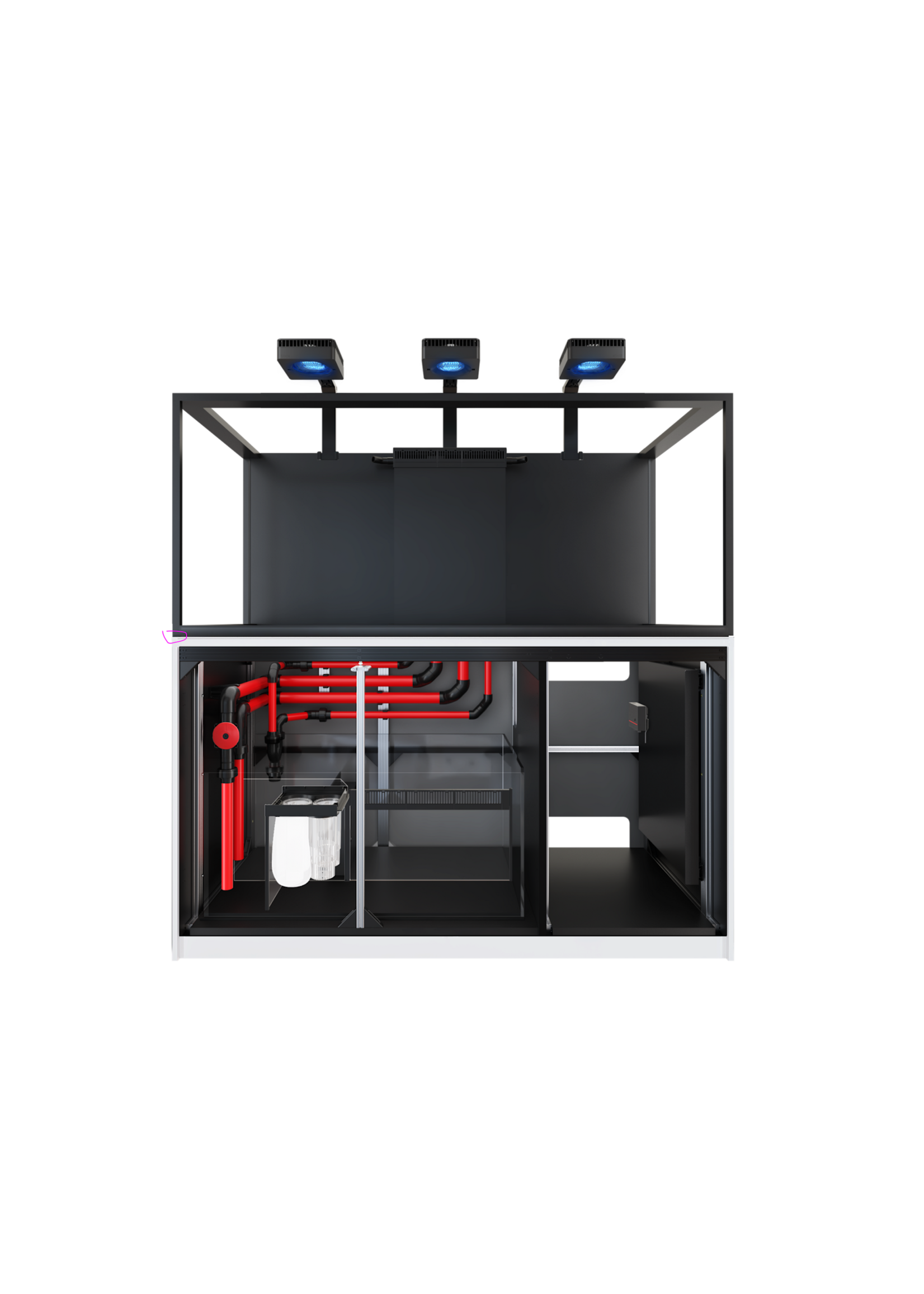 Red Sea REEFER S-700 G3 DELUXE WHITE (INCL. 3 X RL 170 & ARMS)