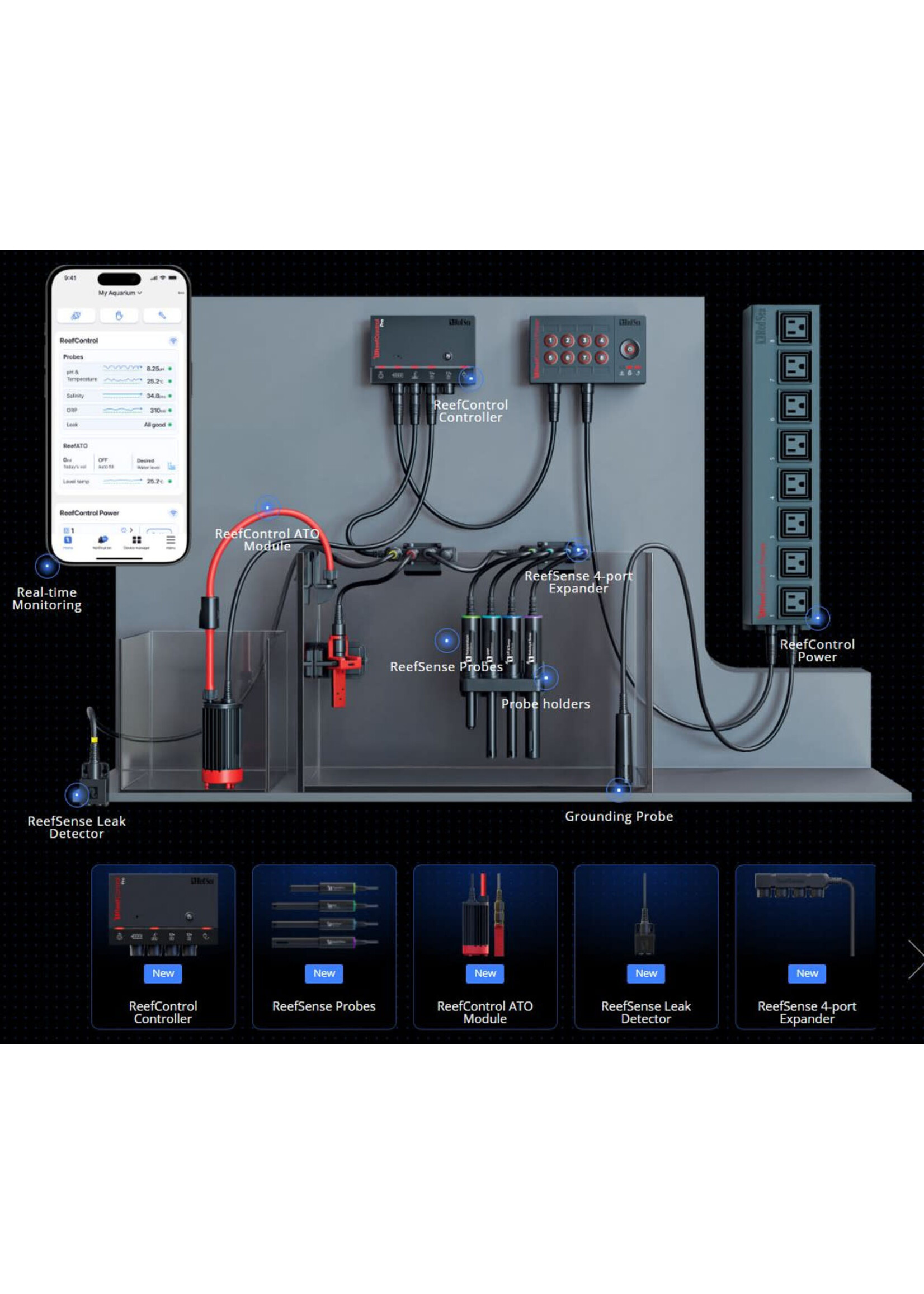Red Sea REEF CONTROL POWER 8 DELUXE