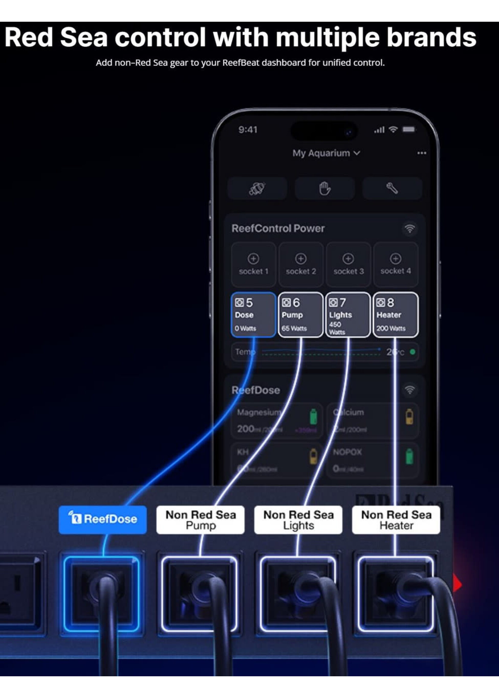 Red Sea REEF CONTROL POWER 8 DELUXE