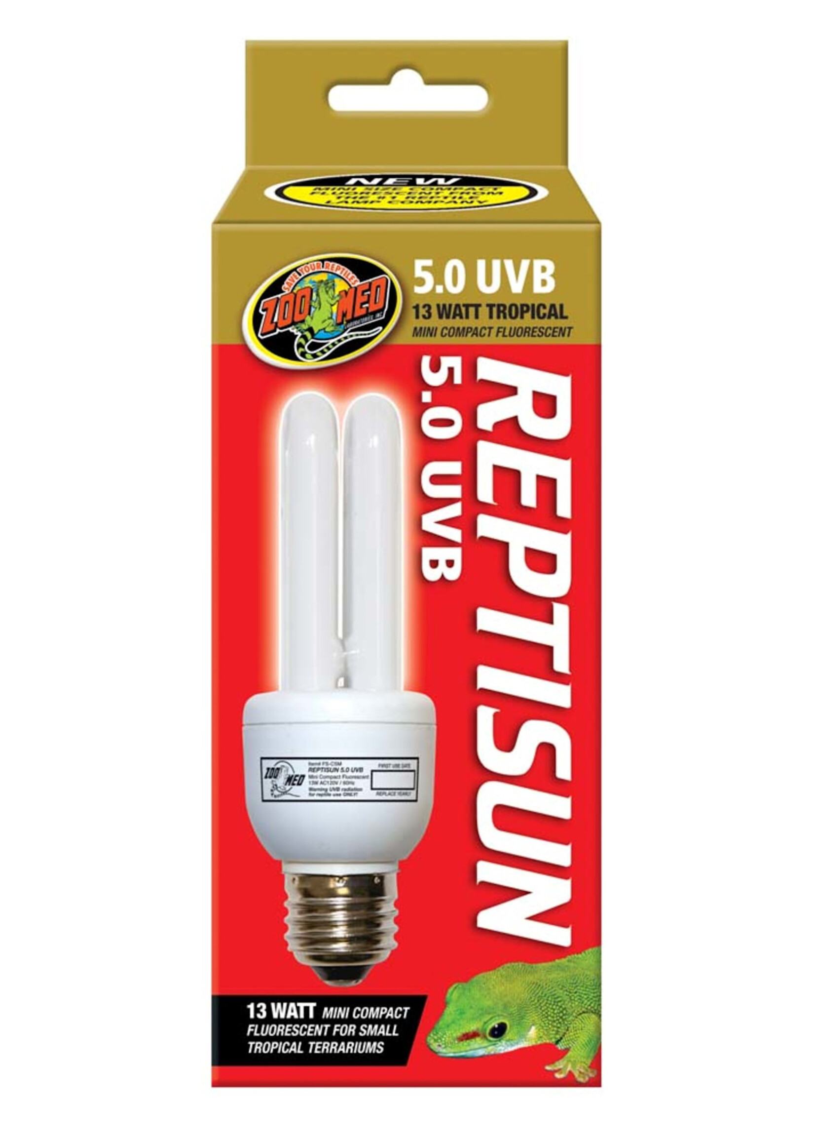 Zoo Med BULB REPTISUN UVB MINI 5.0 13 WATT
