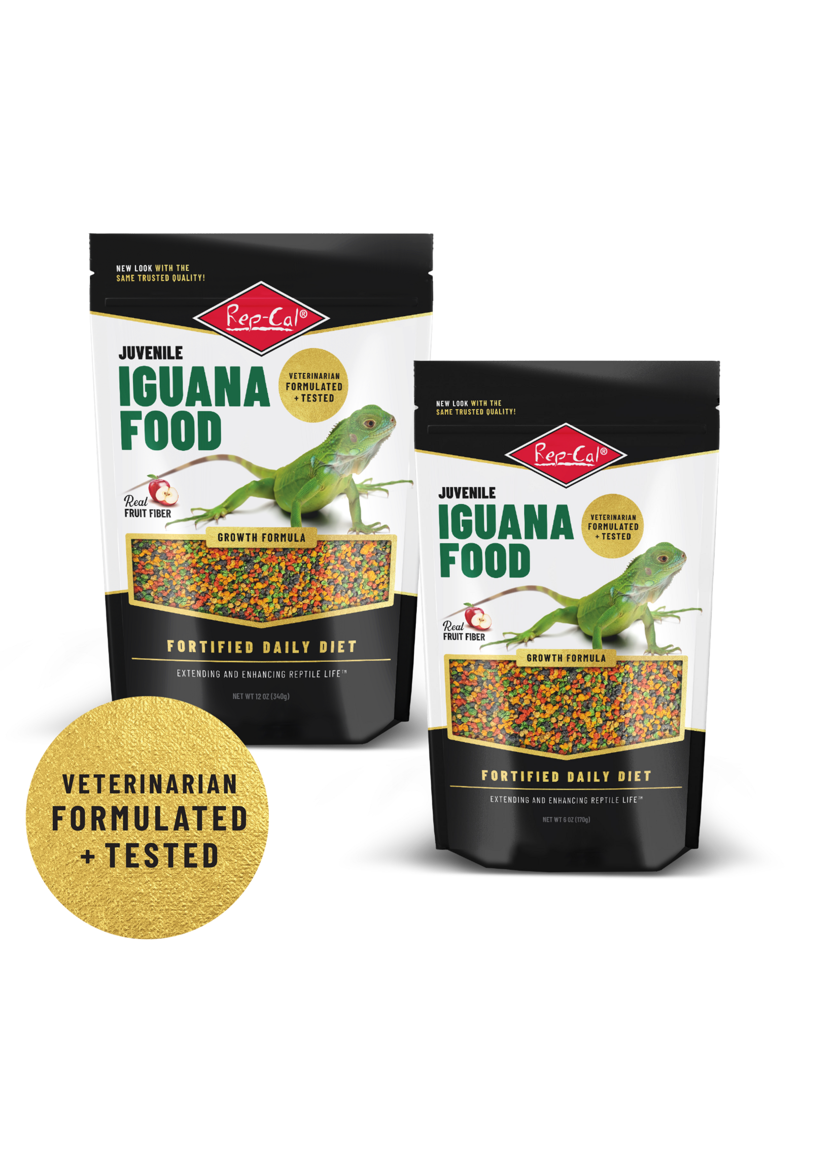 Rep-Cal JUV IGUANA FOOD 12 OZ