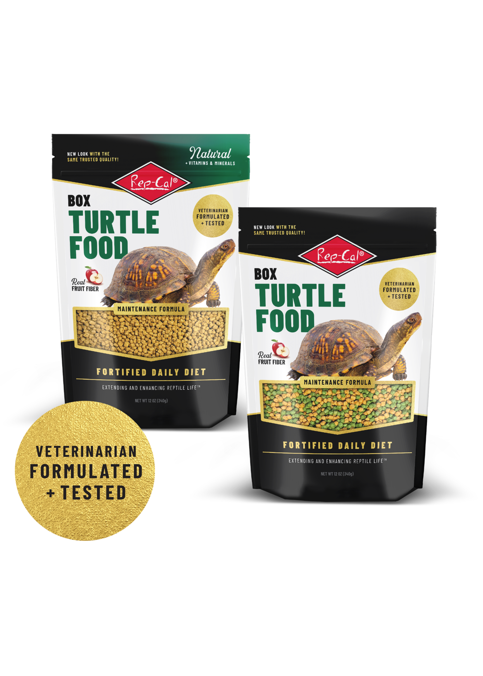 Rep-Cal BOX TURTLE FOOD 12 OZ