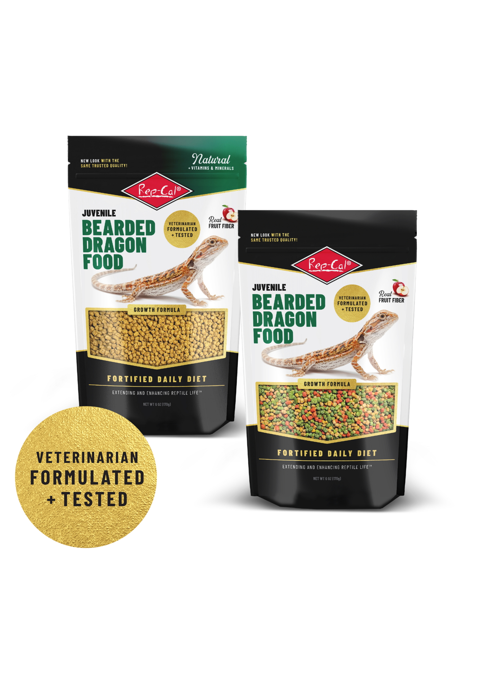 Rep-Cal JUV BEARDED DRAGON FOOD 12 OZ