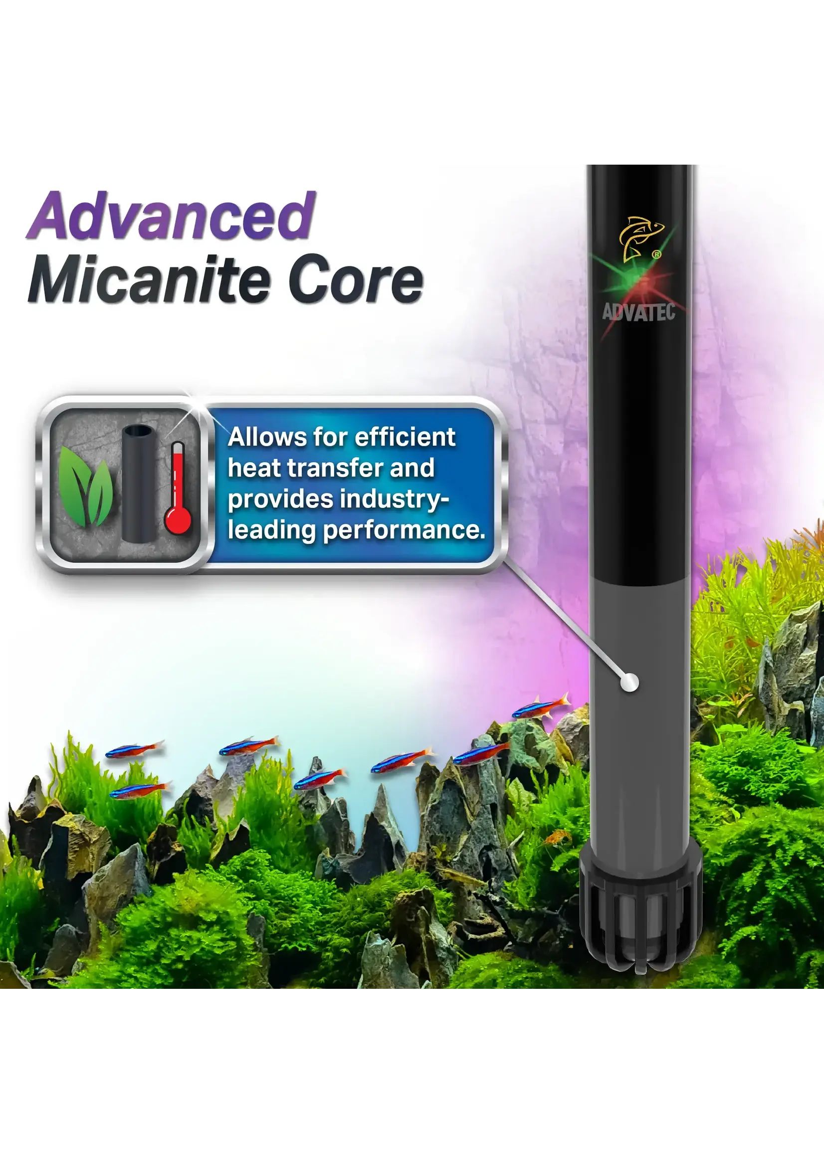 Advatec Int. GLASS AQUARIUM HEATER 50 W