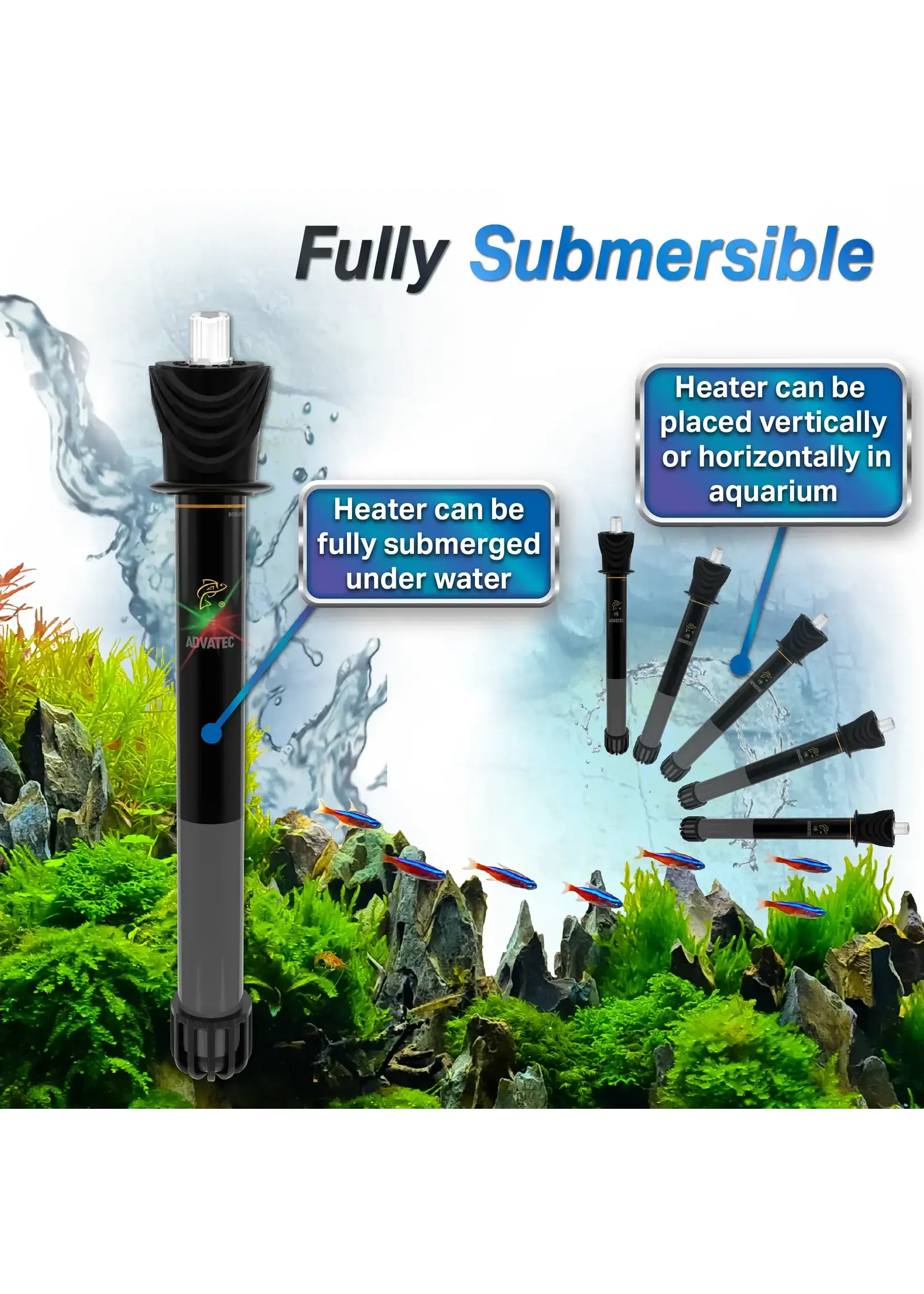 Advatec Int. GLASS AQUARIUM HEATER 50 W