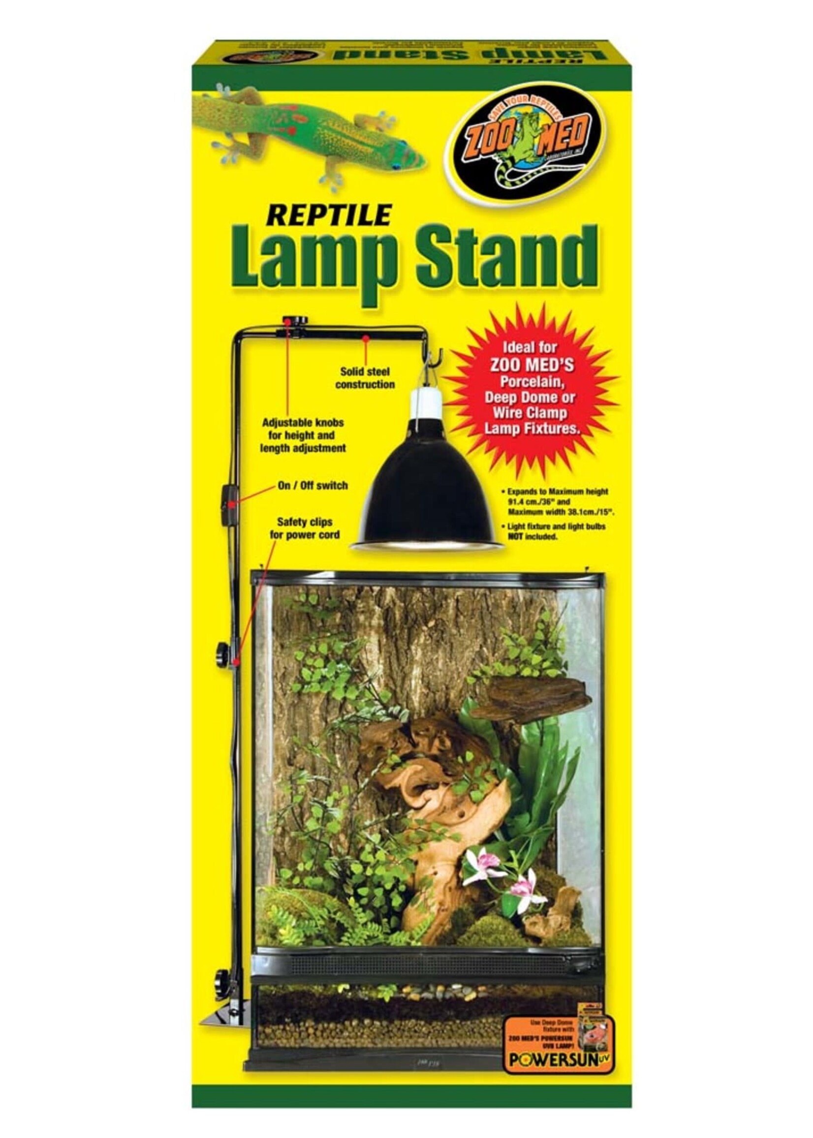 Zoo Med REPTILE LAMP STAND 20-100 GAL