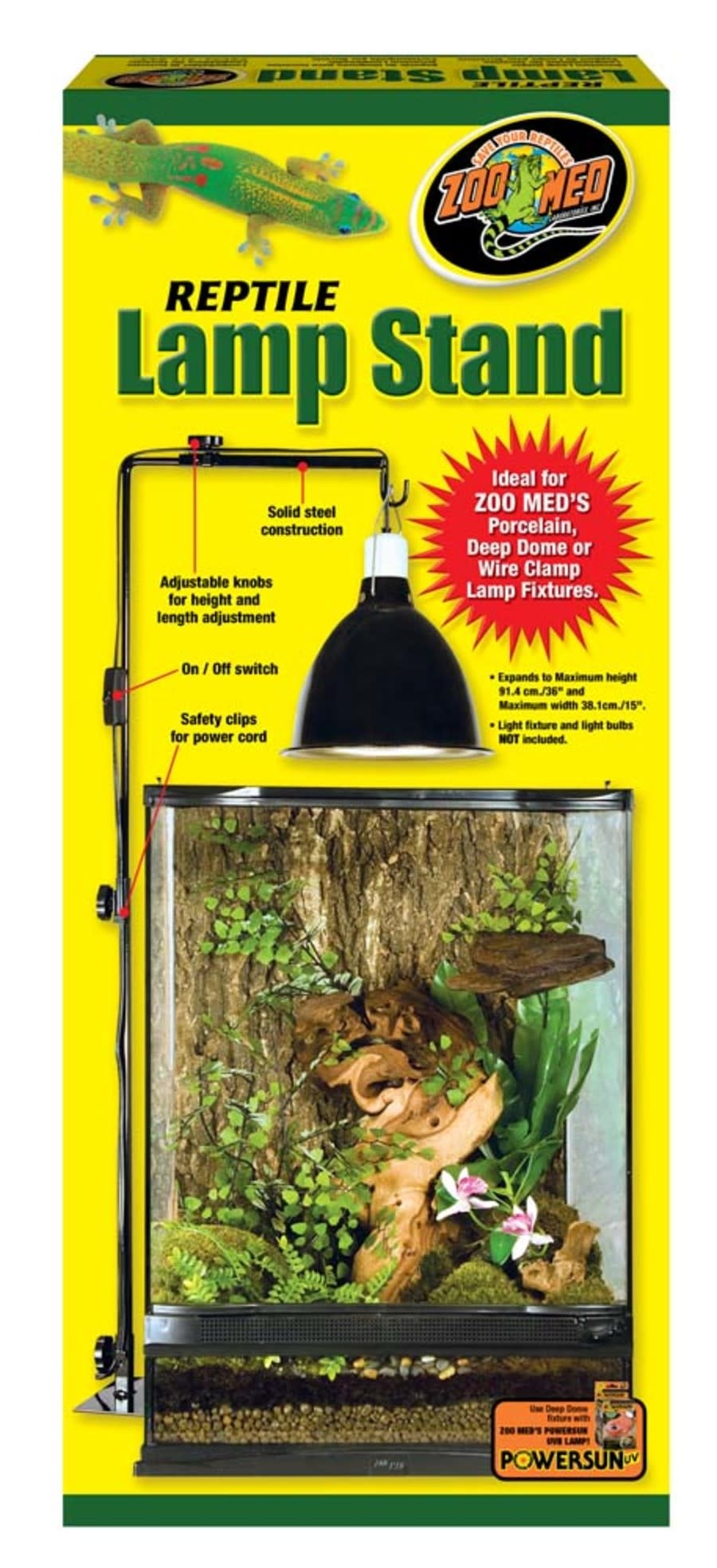 REPTILE LAMP STAND 20-100 GAL