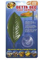 Zoo Med BETTA BED LEAF HAMMOCK GREEN LG