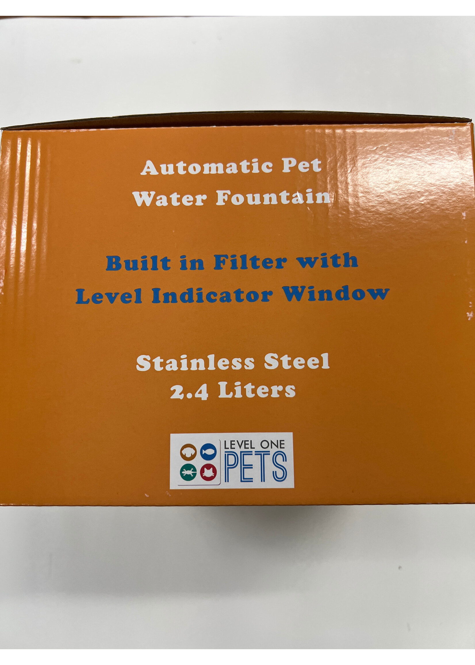 Level One Pets AUTOMATIC PET WATER FOUNTAIN