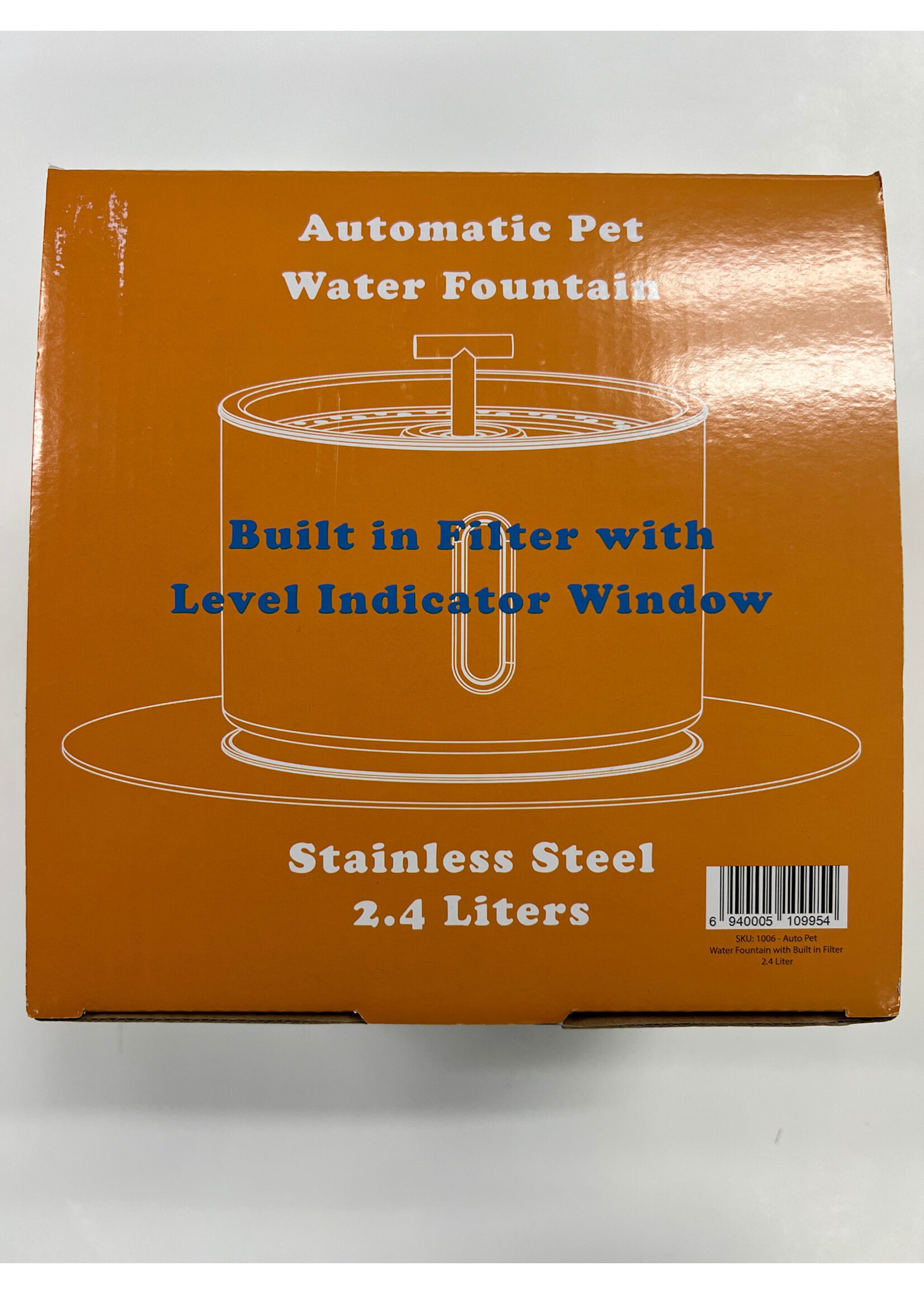 Level One Pets AUTOMATIC PET WATER FOUNTAIN