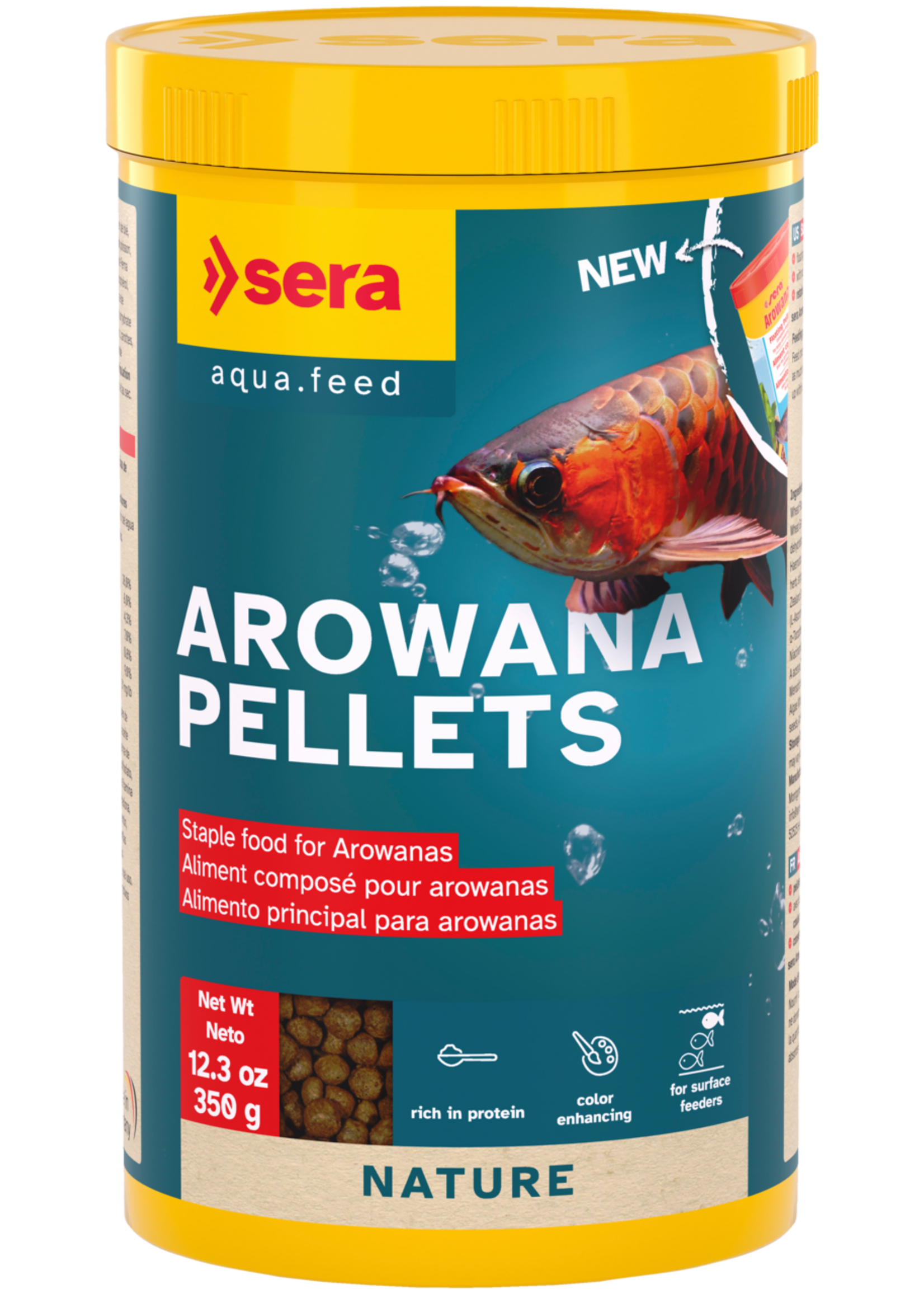 Sera AROWANA PELLETS 350 G