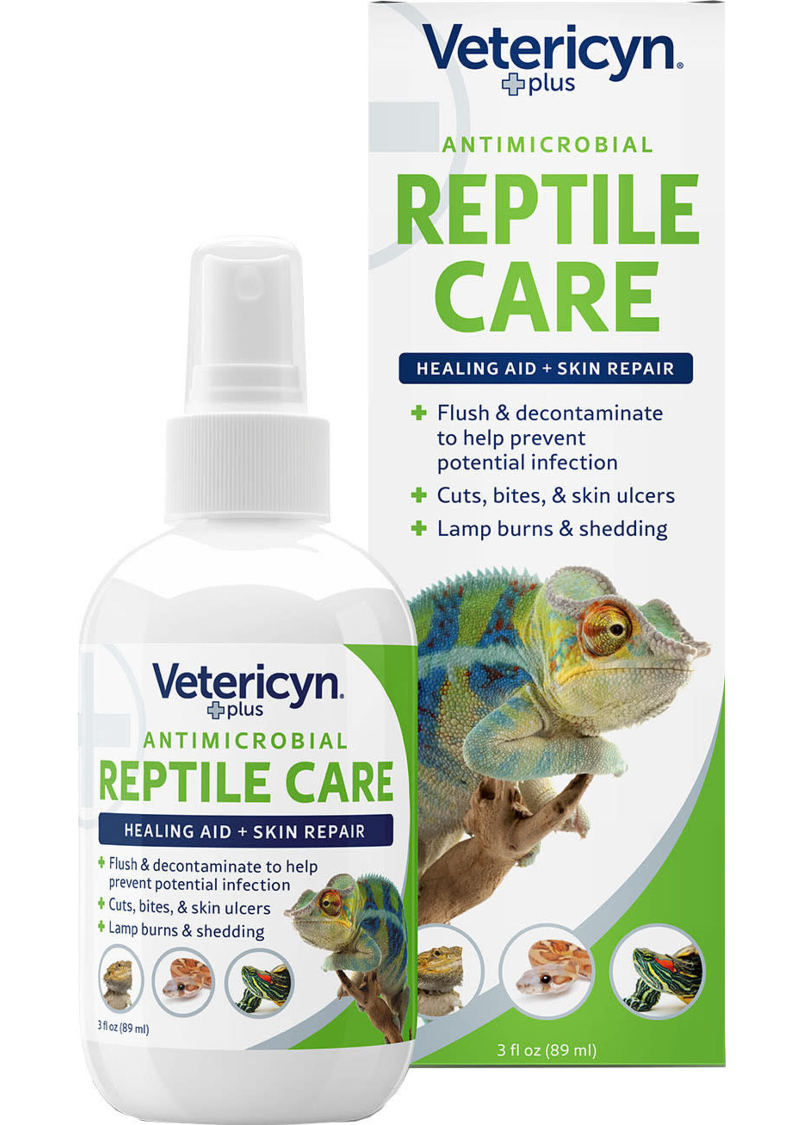 Vetericyn PLUS ANTIMICROBIAL REPTILE WOUND & SKIN