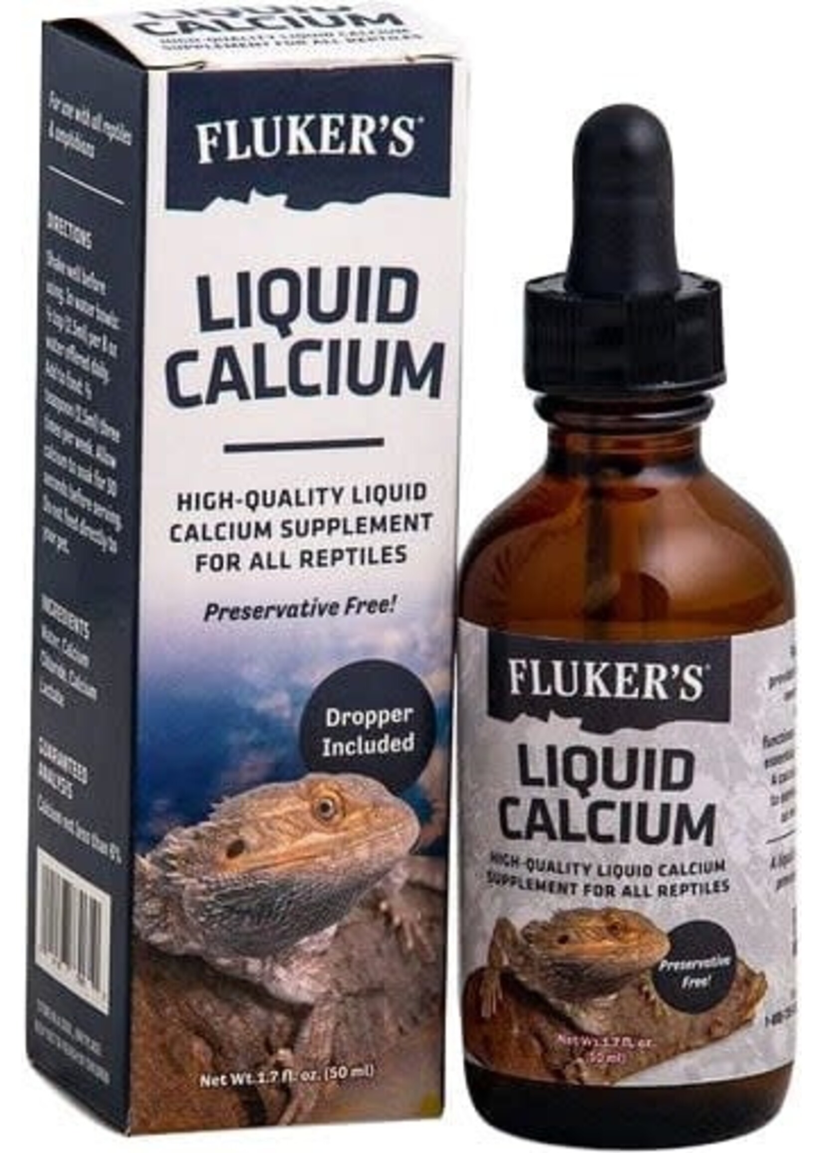 Fluker Farm LIQUID CALCIUM CONCENTRATE 1.7 OZ