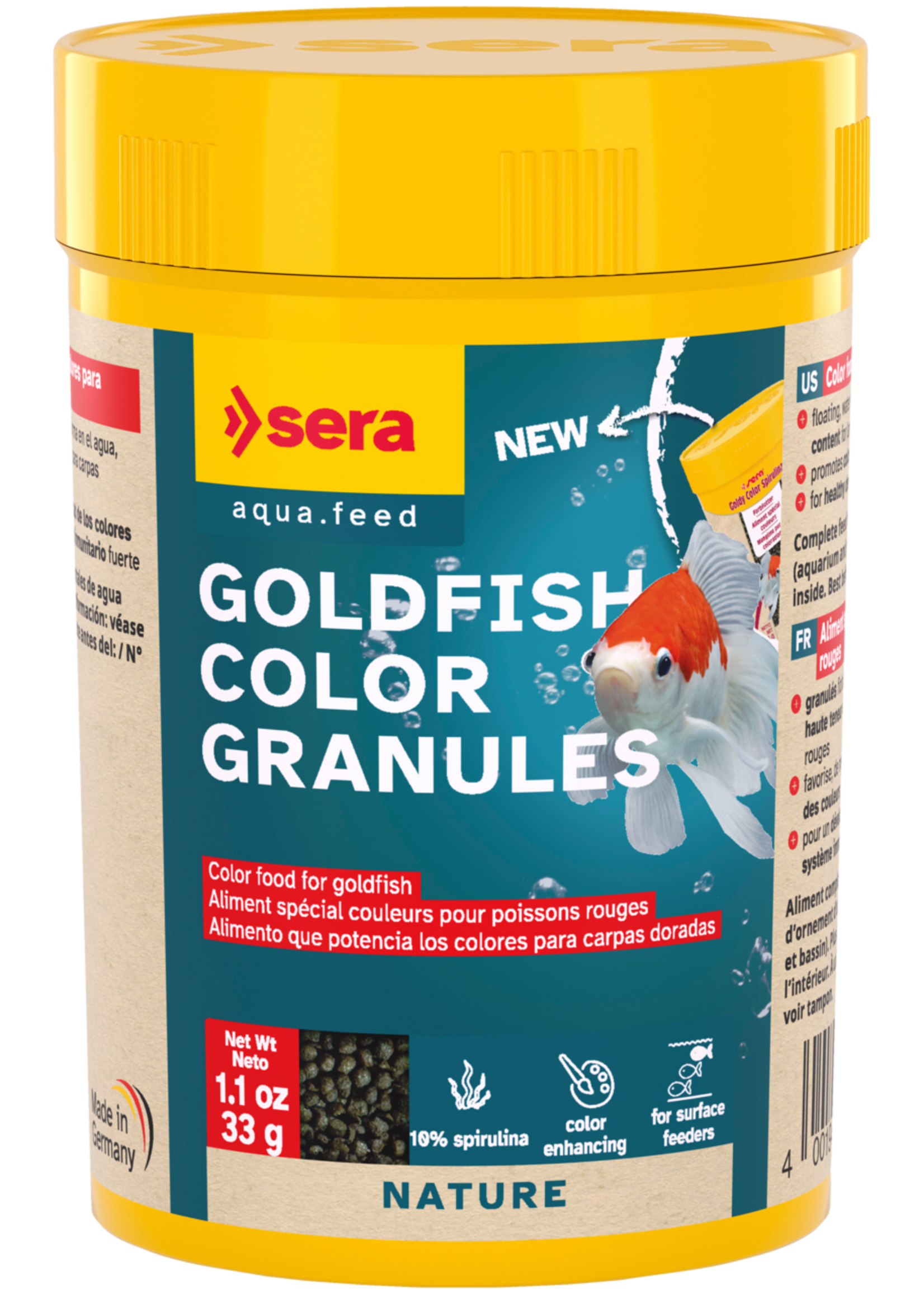 Sera GOLDFISH COLOR GRANULES 1.1 OZ