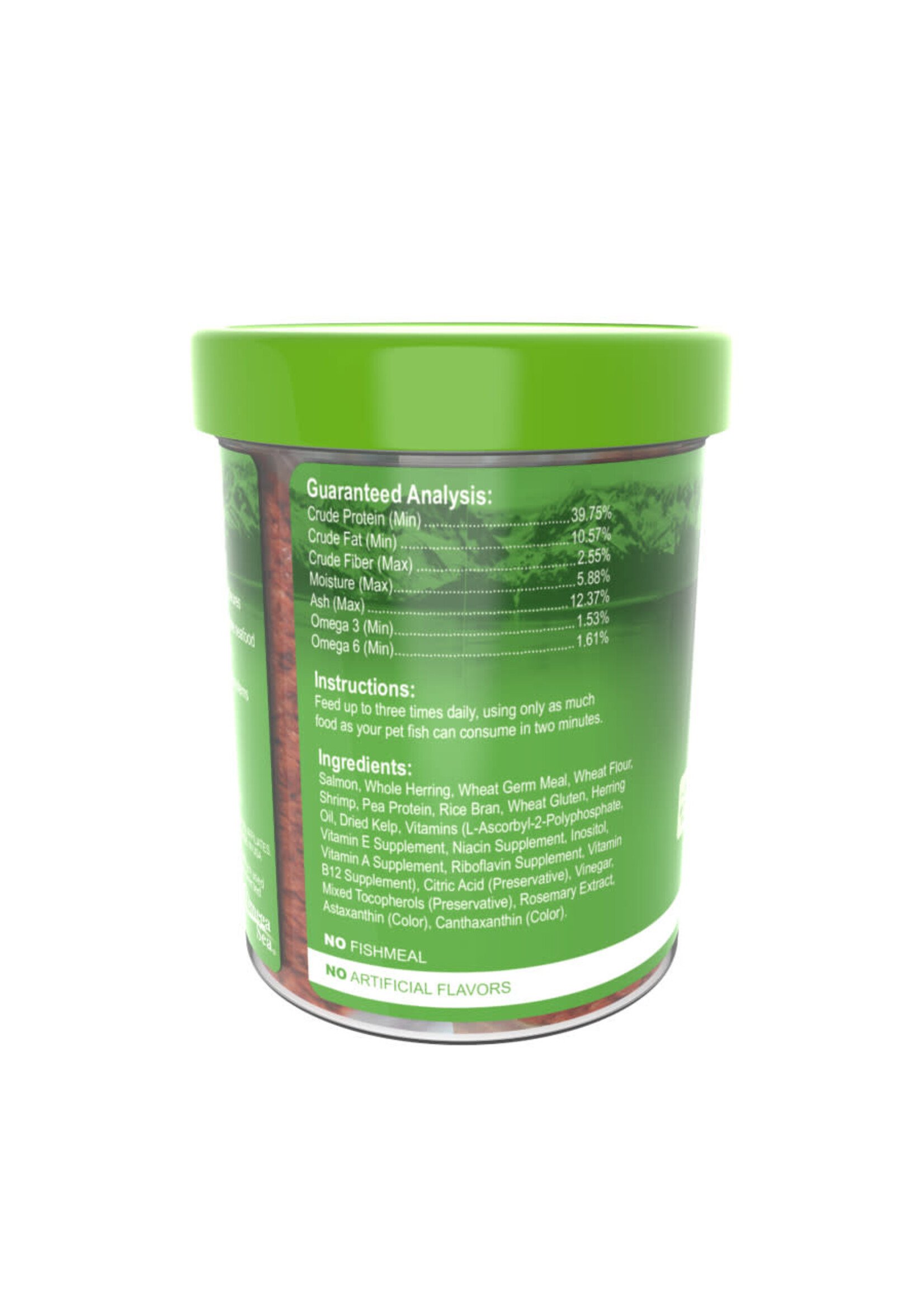 Omega One Aquatics VEGGIE SUPER COLOR MINI PELLET SS 3.5 OZ