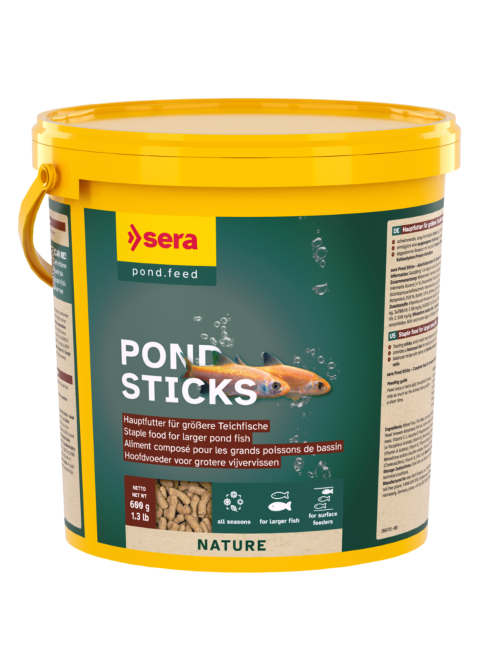 Sera POND GRANULAT NATURE 1.3 LB