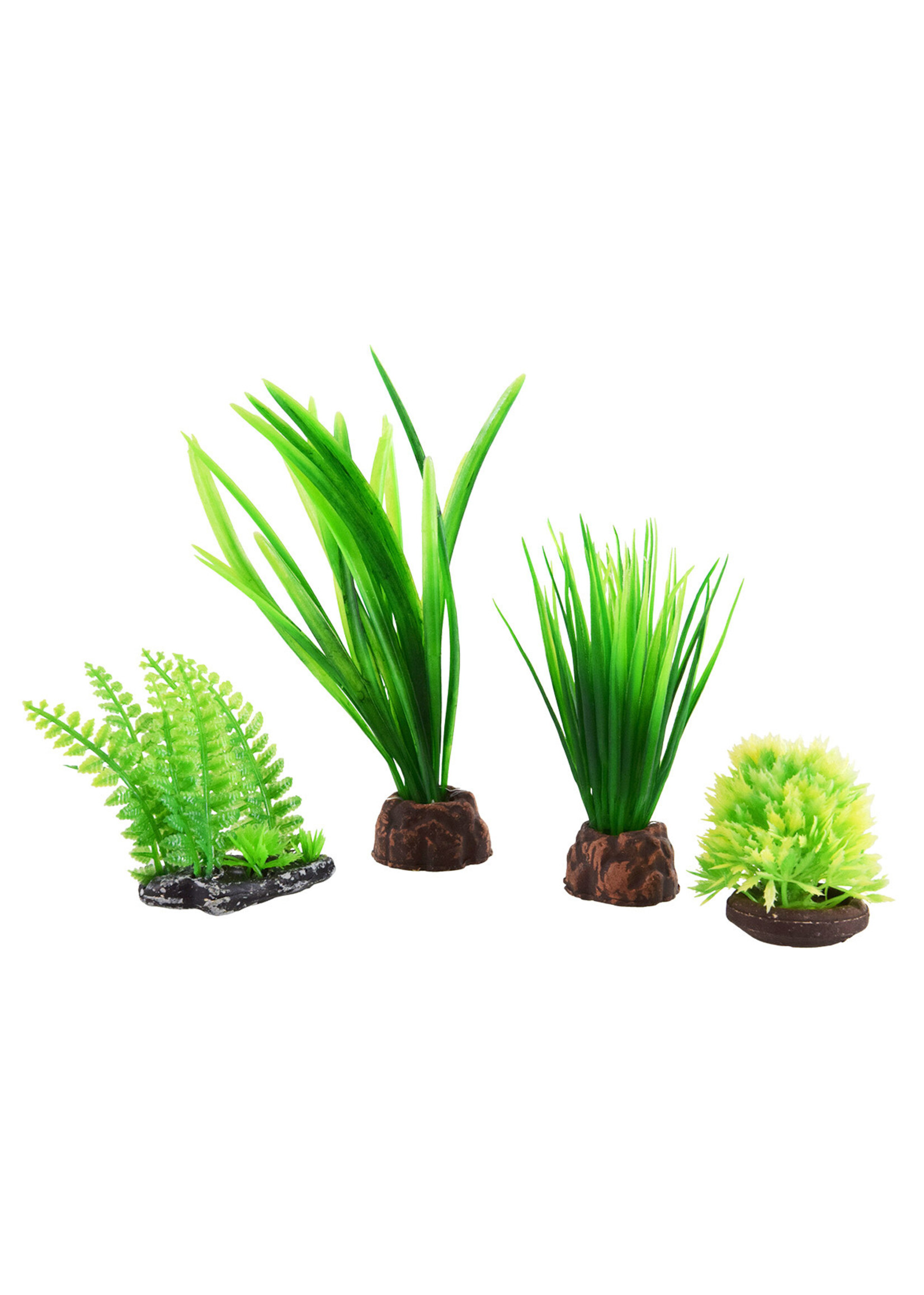 Underwater Treasures UT FOREGROUND PLANT SET GREEN