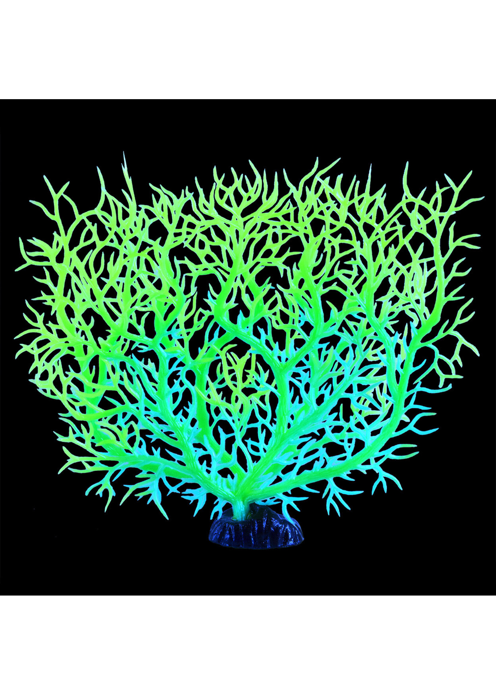 Underwater Treasures GLOW SEA FAN GREEN