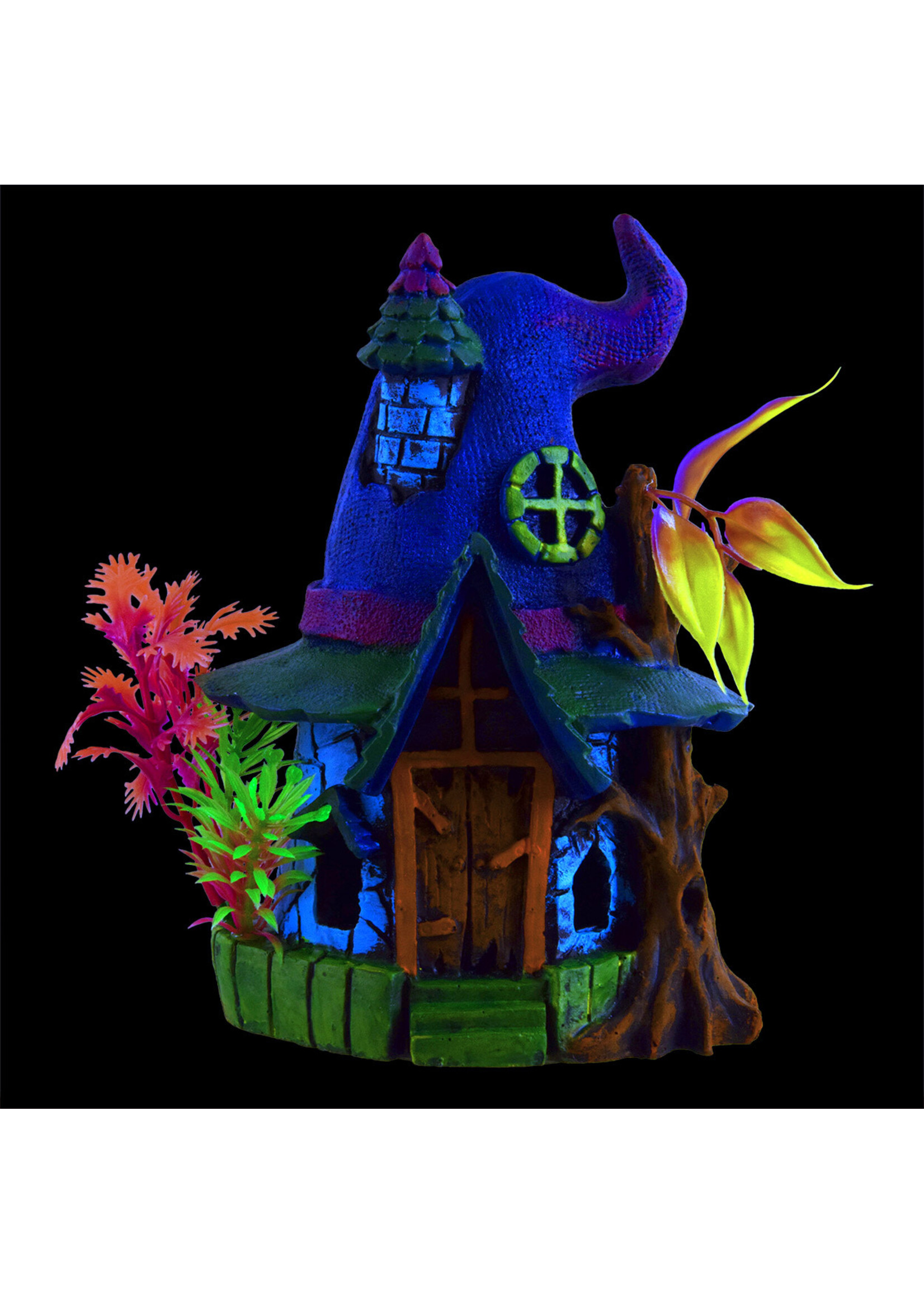 Underwater Treasures GLOWING WIZARD HOUSE