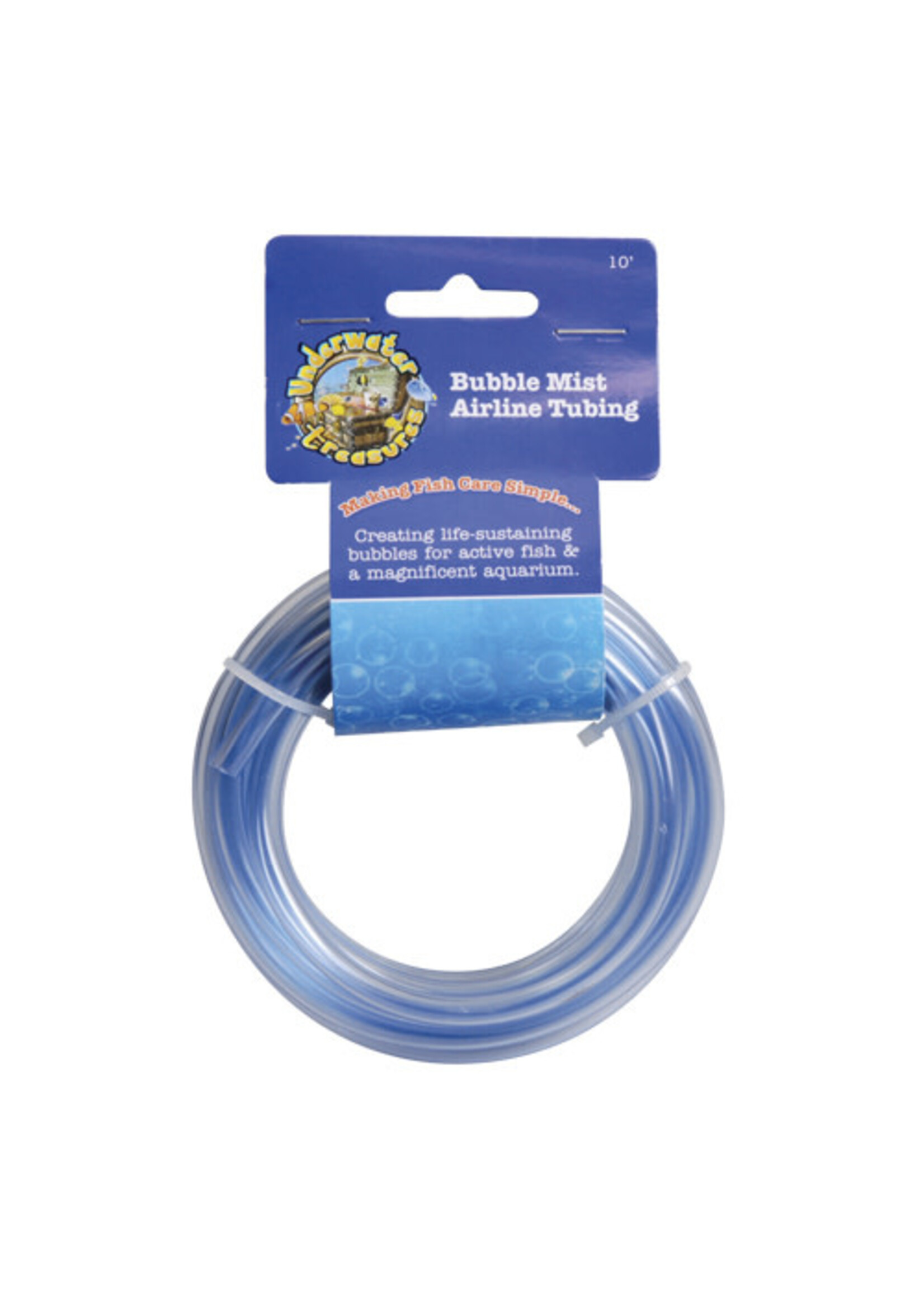 Underwater Treasures BUBBLE MIST AIRLINE TUBING 10 FT