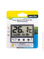 EASY READ LCD STICK ON THERMOMETER