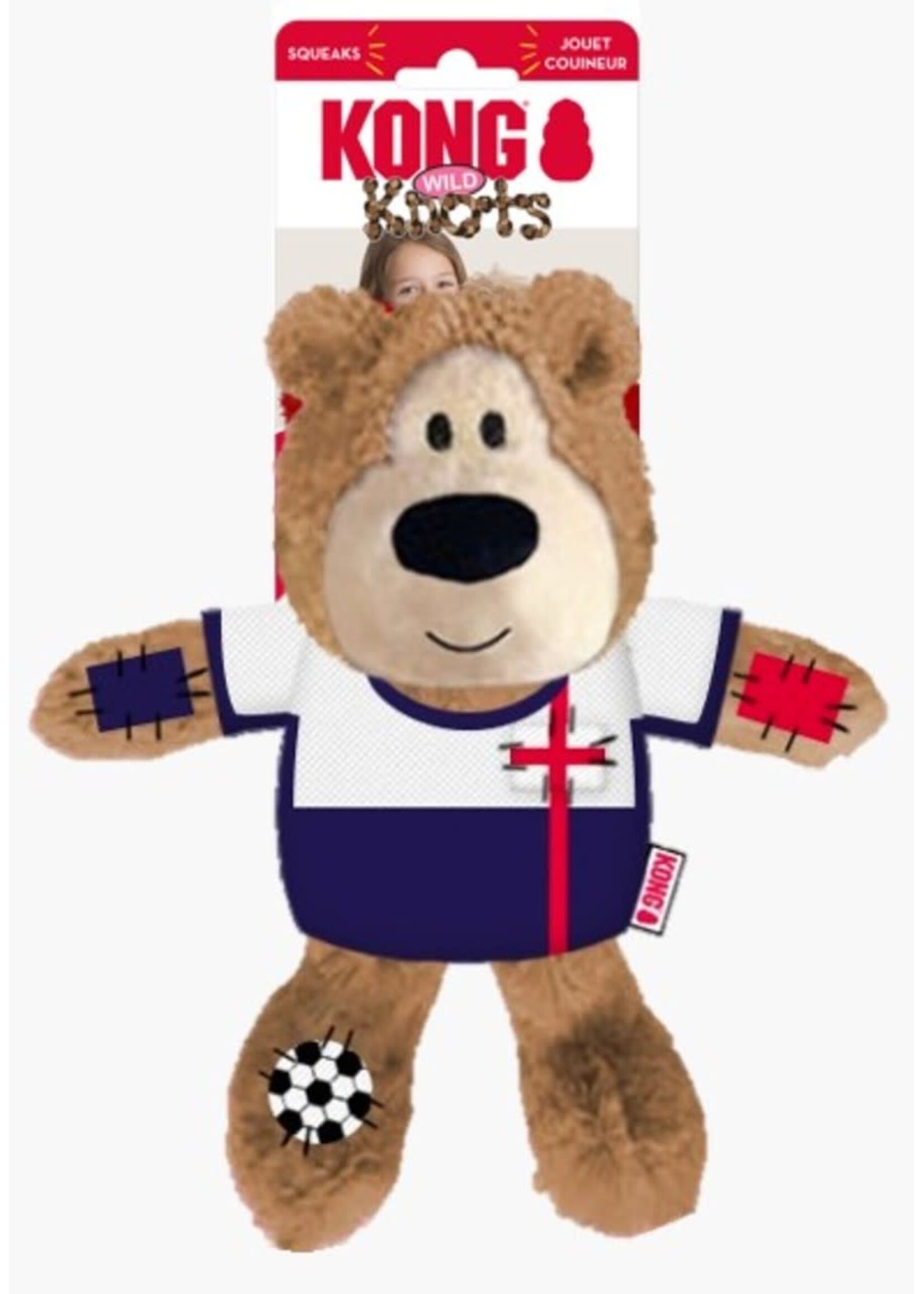Kong LIMITED EDITION WILD KNOTS ENGLAND BLUE/ WHITE