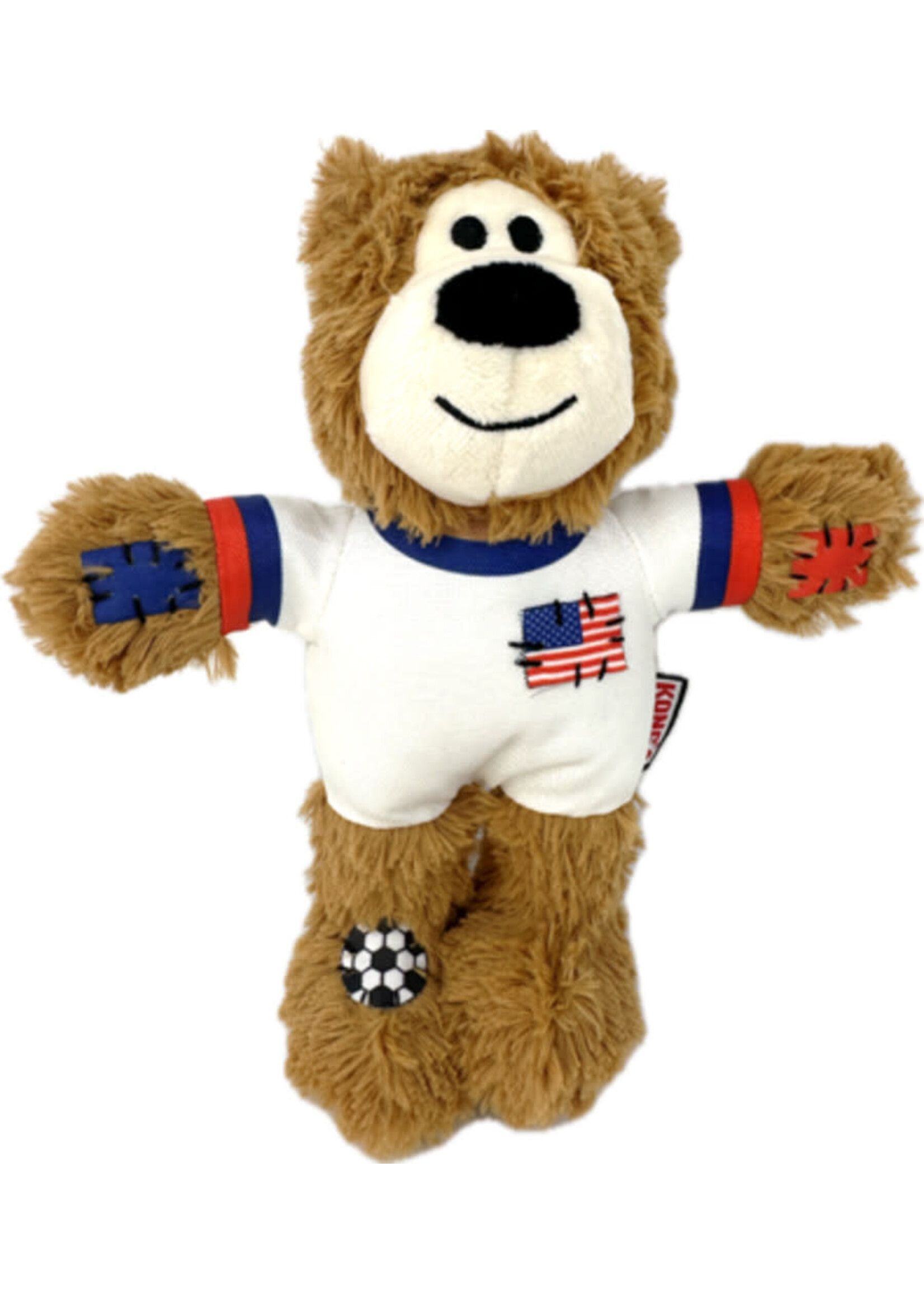 Kong LIMITED EDITION WILD KNOTS USA RED / WHITE / BLUE