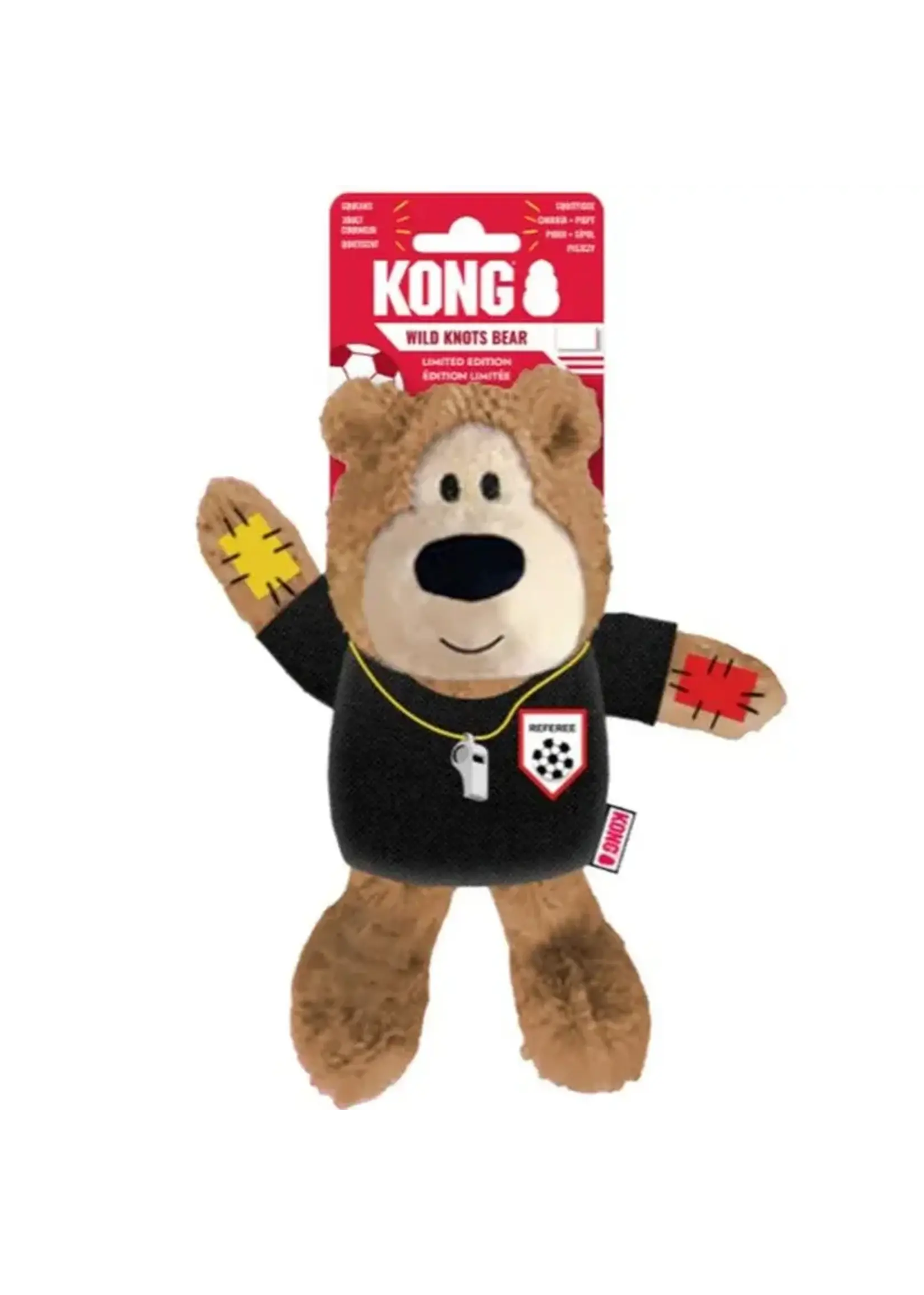 Kong LIMITED EDITION WILD KNOTS REFEREE BLACK