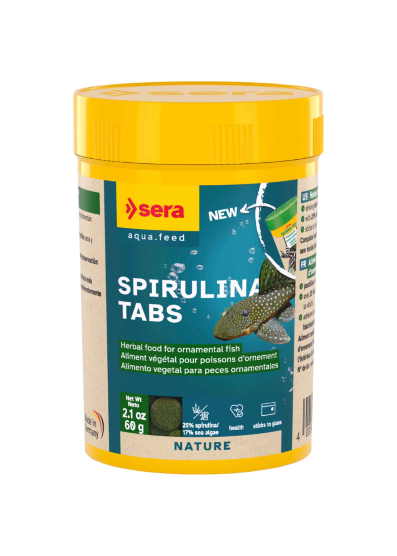 Sera SPIRULINA NATURE TABS 100 ML
