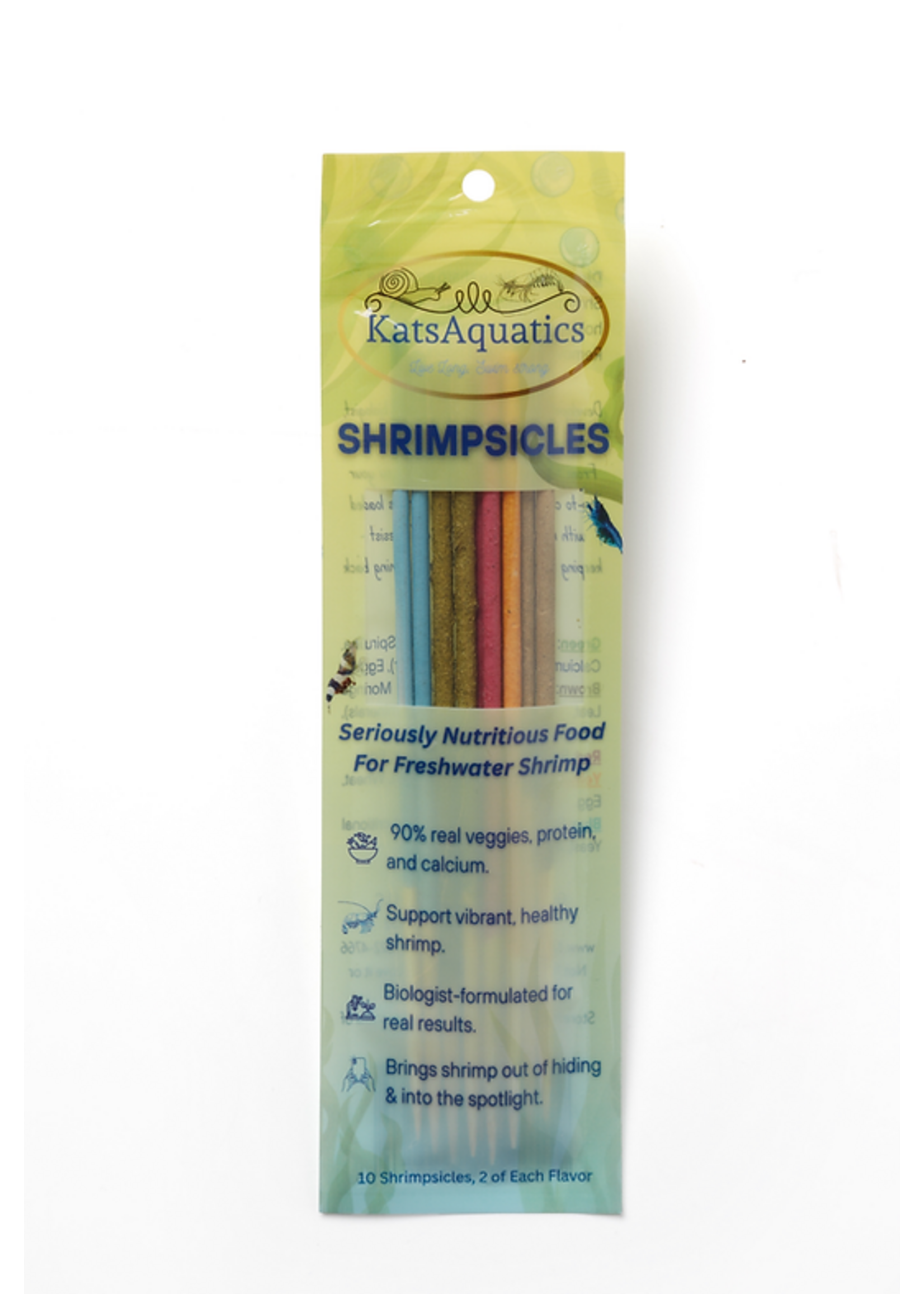 KatsAquatics SHRIMPSICLES 10 STICKS