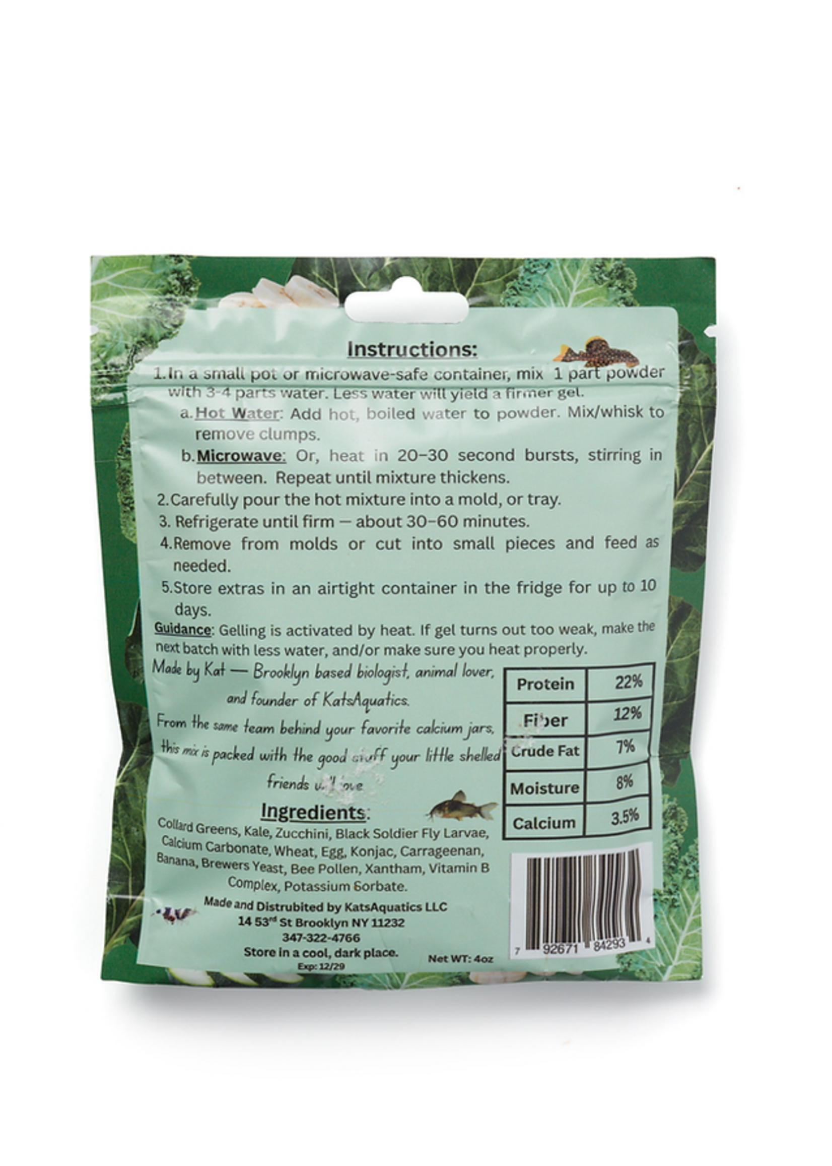 KatsAquatics SNELLO POWDER MIX 4 OZ