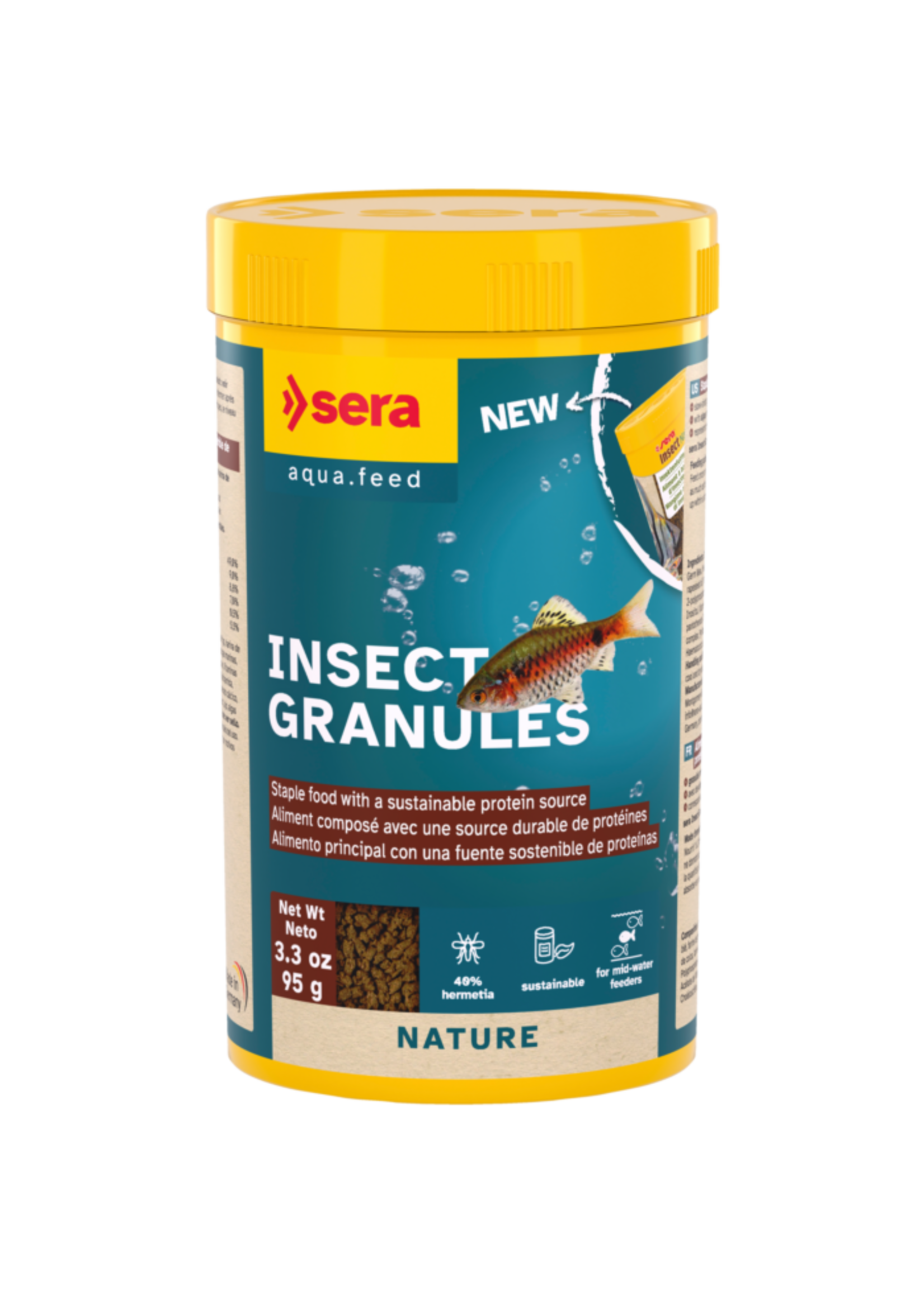 Sera INSECT GRANULES 3.3 OZ