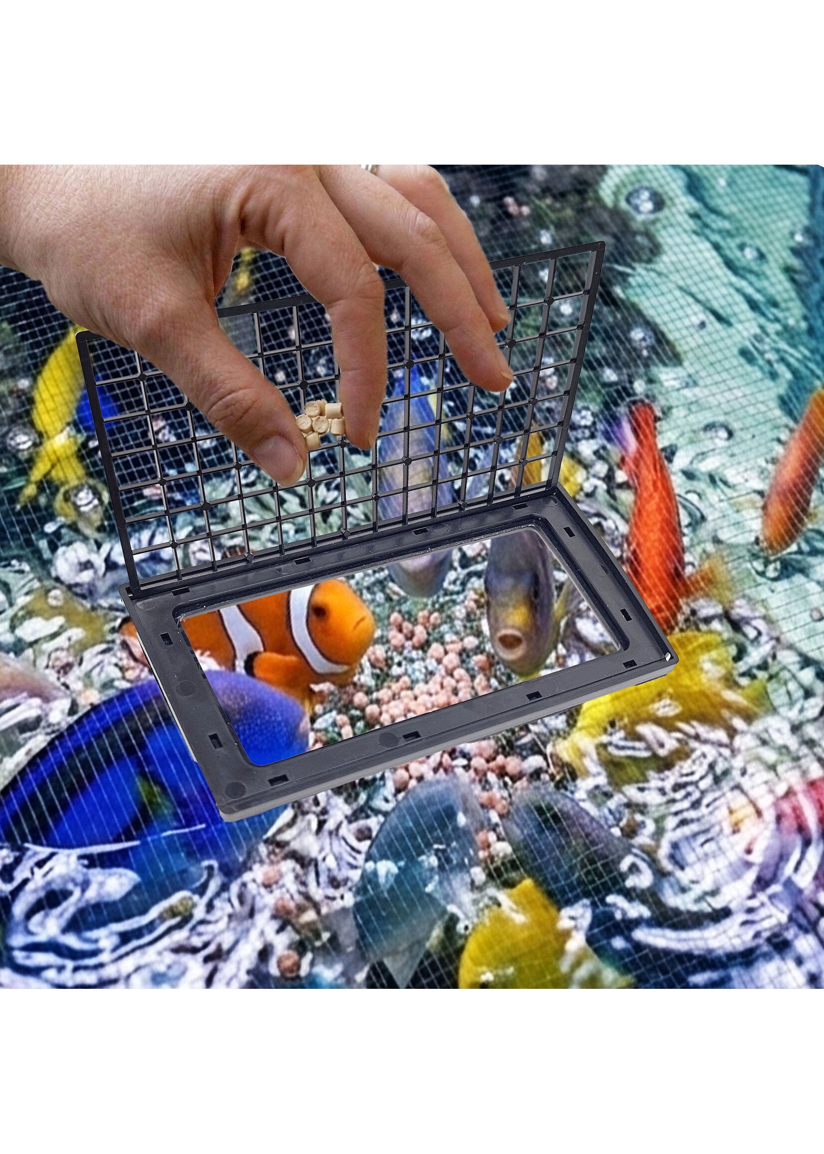 Innovative Marine NUVO FLIP FEED HINGED FEEDING LID