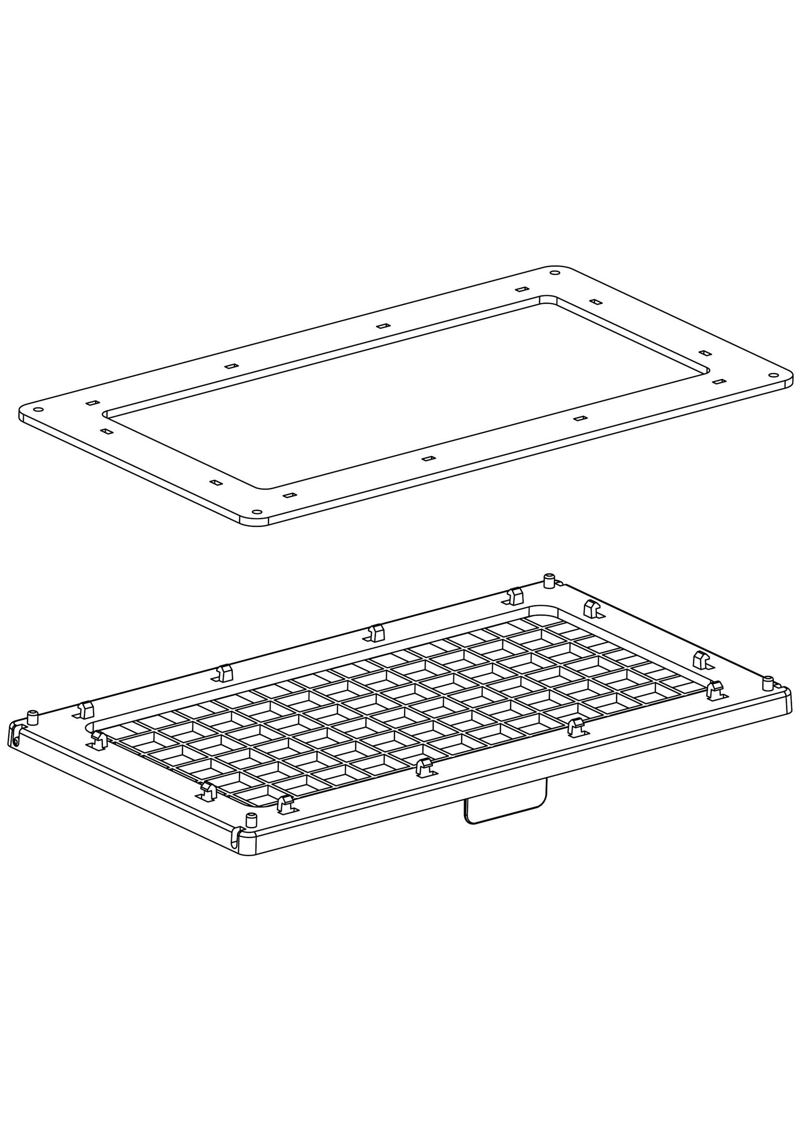 Innovative Marine NUVO FLIP FEED HINGED FEEDING LID