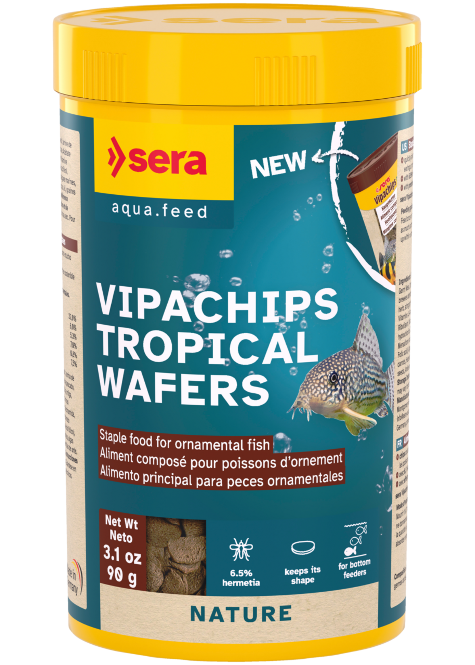 Sera VIPACHIPS TROPICAL WAFERS 1.3 OZ
